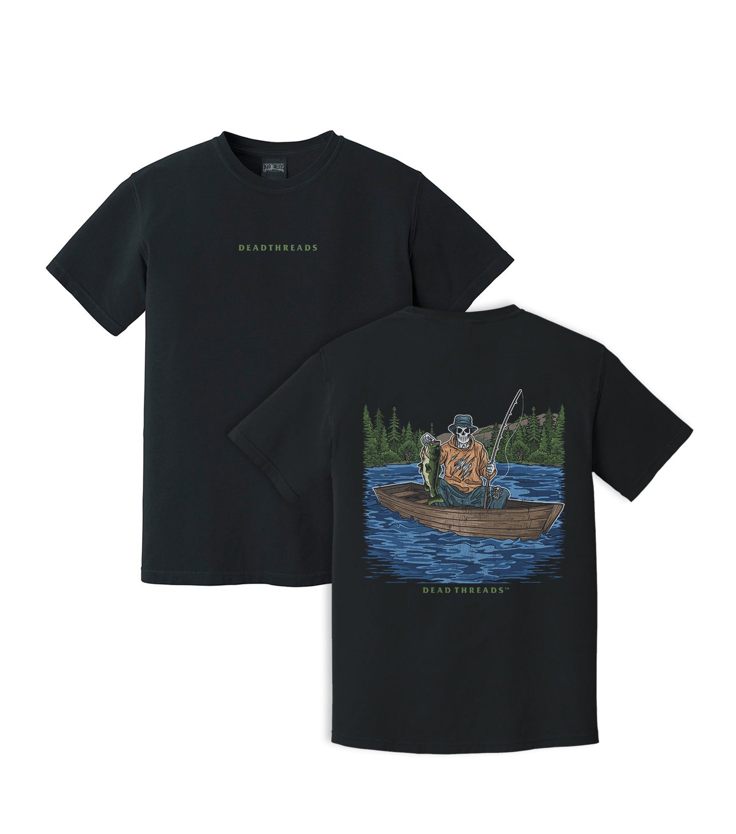 GONE FISHIN - “DT ESSENTIAL" PREMIUM T - SHIRT – T-Shirt – Dead Threads Apparel