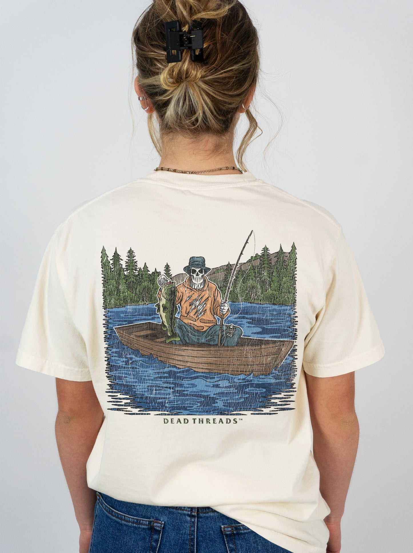 GONE FISHIN - “DT ESSENTIAL" PREMIUM T - SHIRT – T-Shirt – Dead Threads Apparel