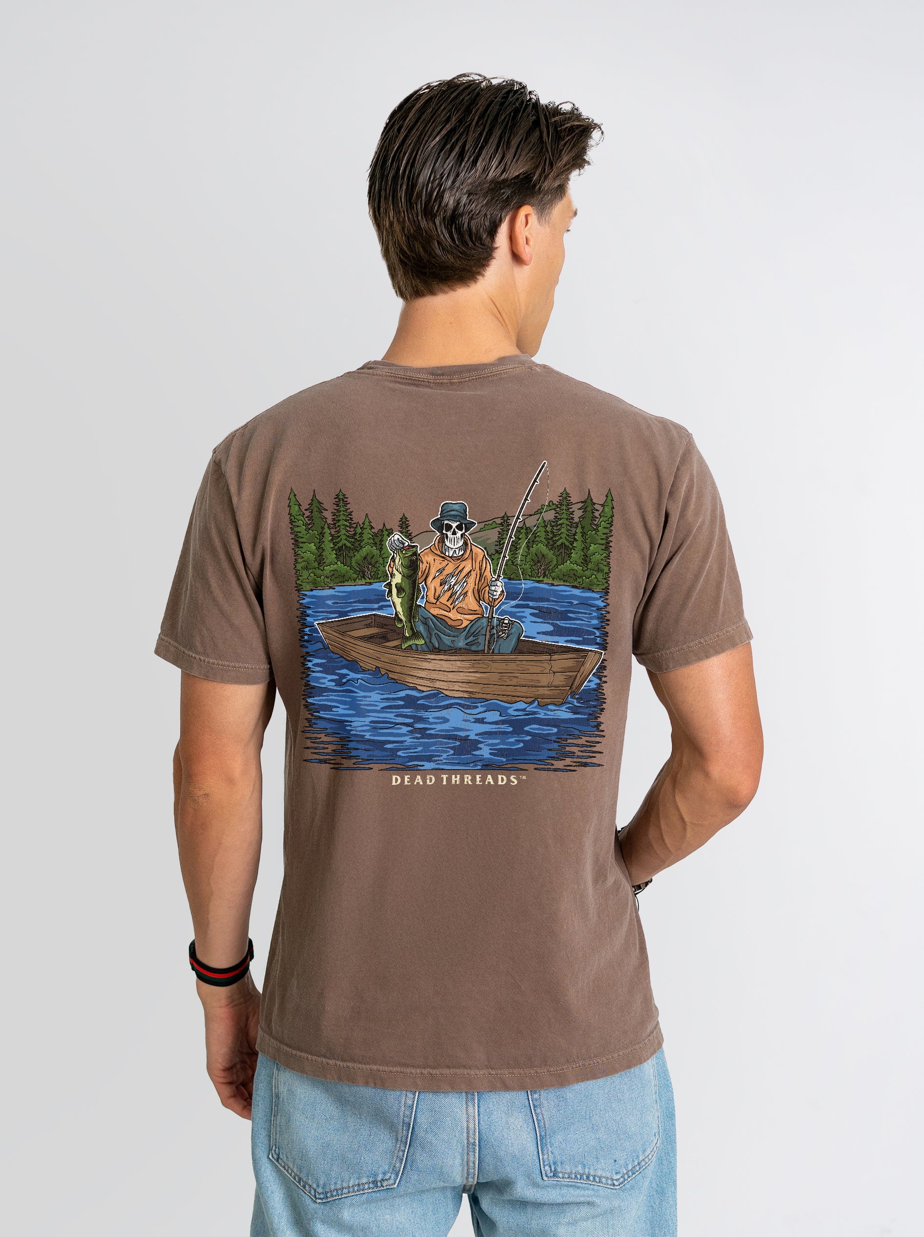 GONE FISHIN - “DT ESSENTIAL" PREMIUM T - SHIRT – T-Shirt – Dead Threads Apparel