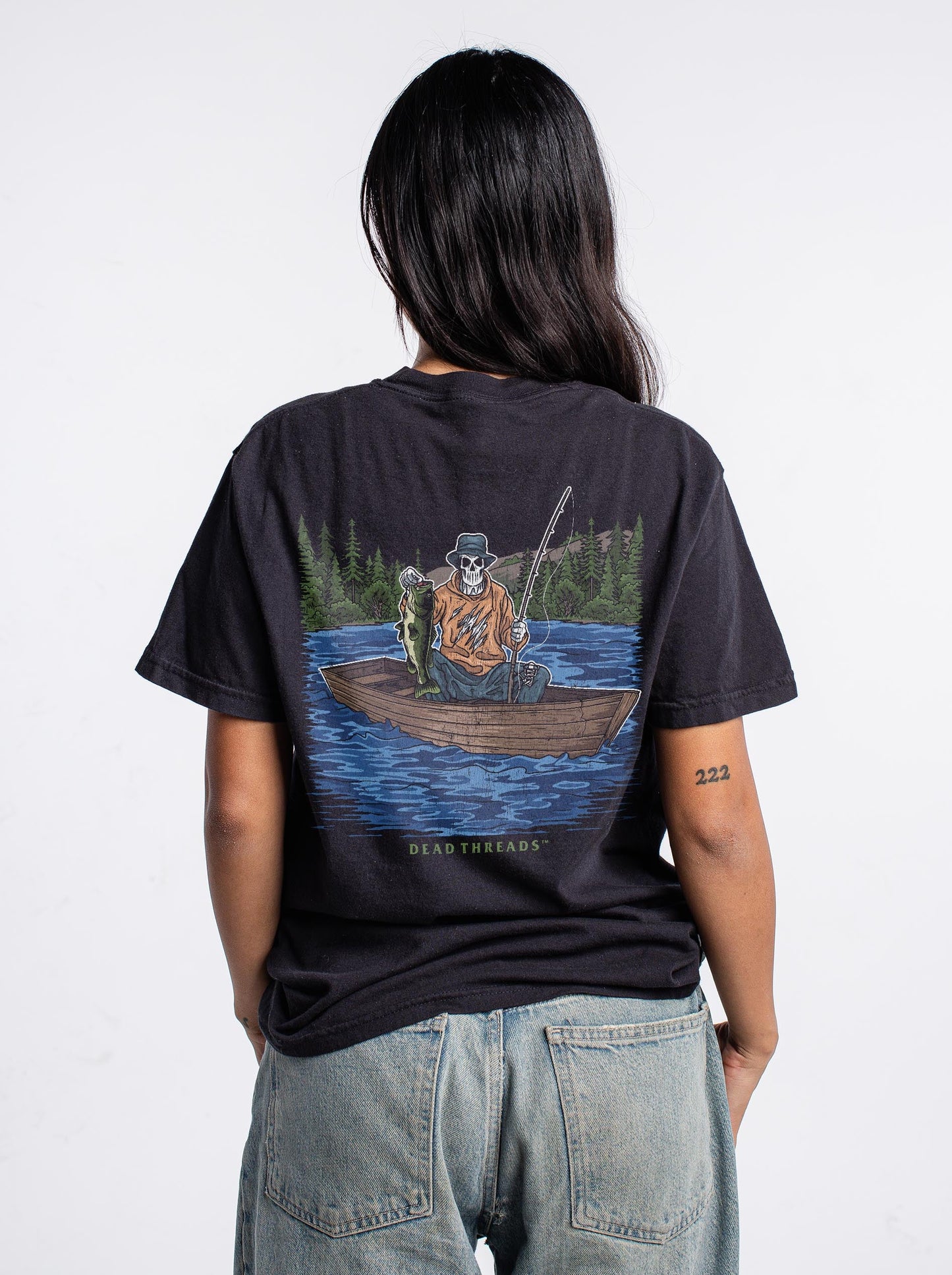 GONE FISHIN - “DT ESSENTIAL" PREMIUM T - SHIRT – T-Shirt – Dead Threads Apparel