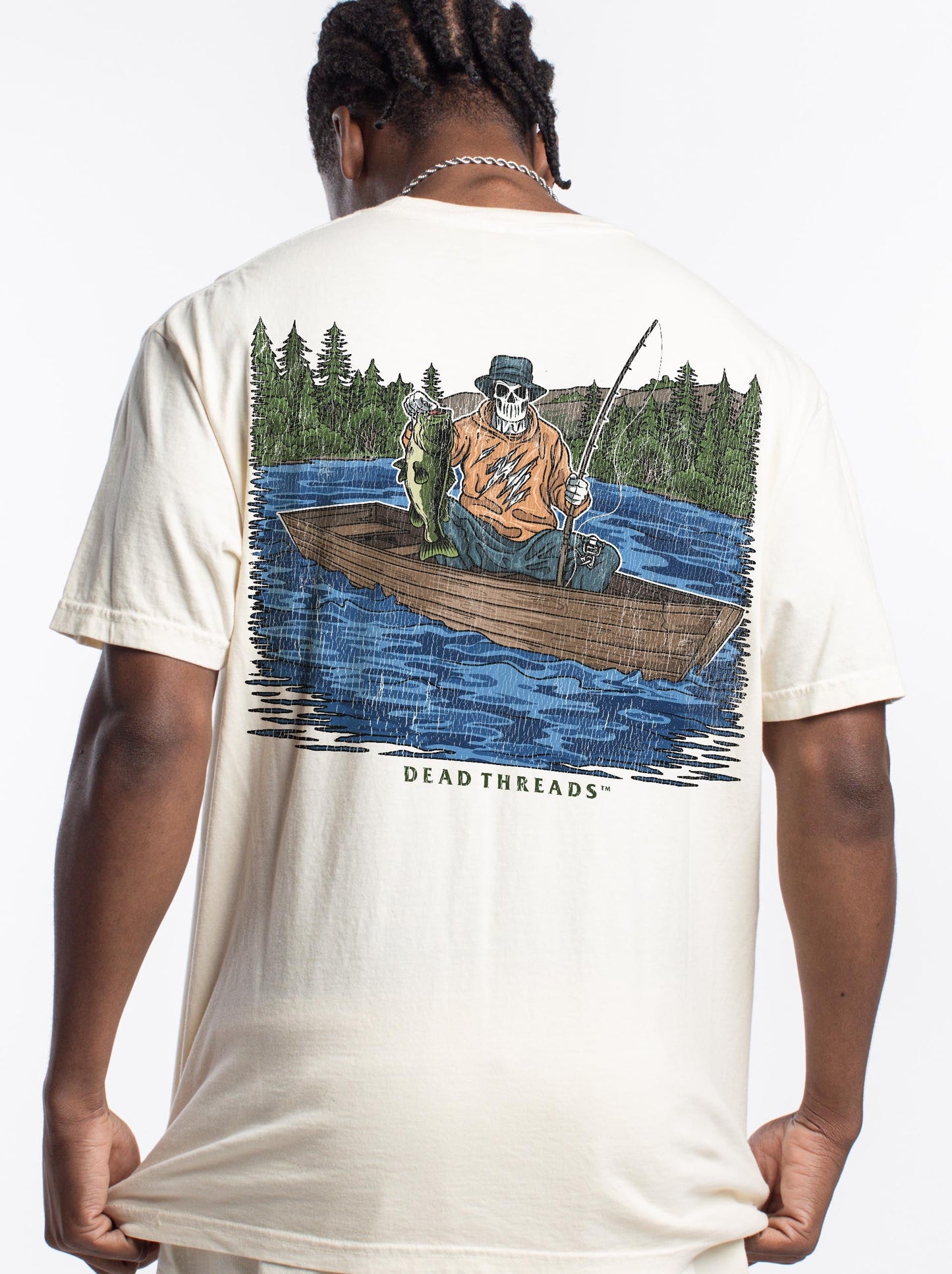 GONE FISHIN - “DT ESSENTIAL" PREMIUM T - SHIRT – T-Shirt – Dead Threads Apparel