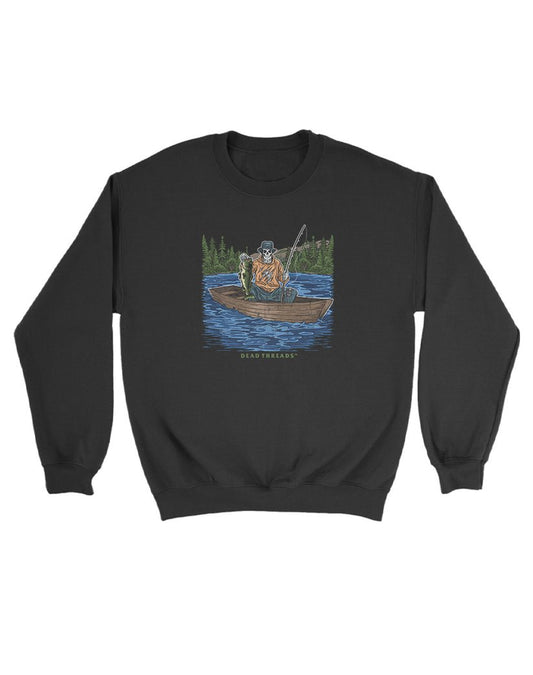 GONE FISHIN KIDS CREWNECK SWEATSHIRT – Kids clothes – Dead Threads Apparel