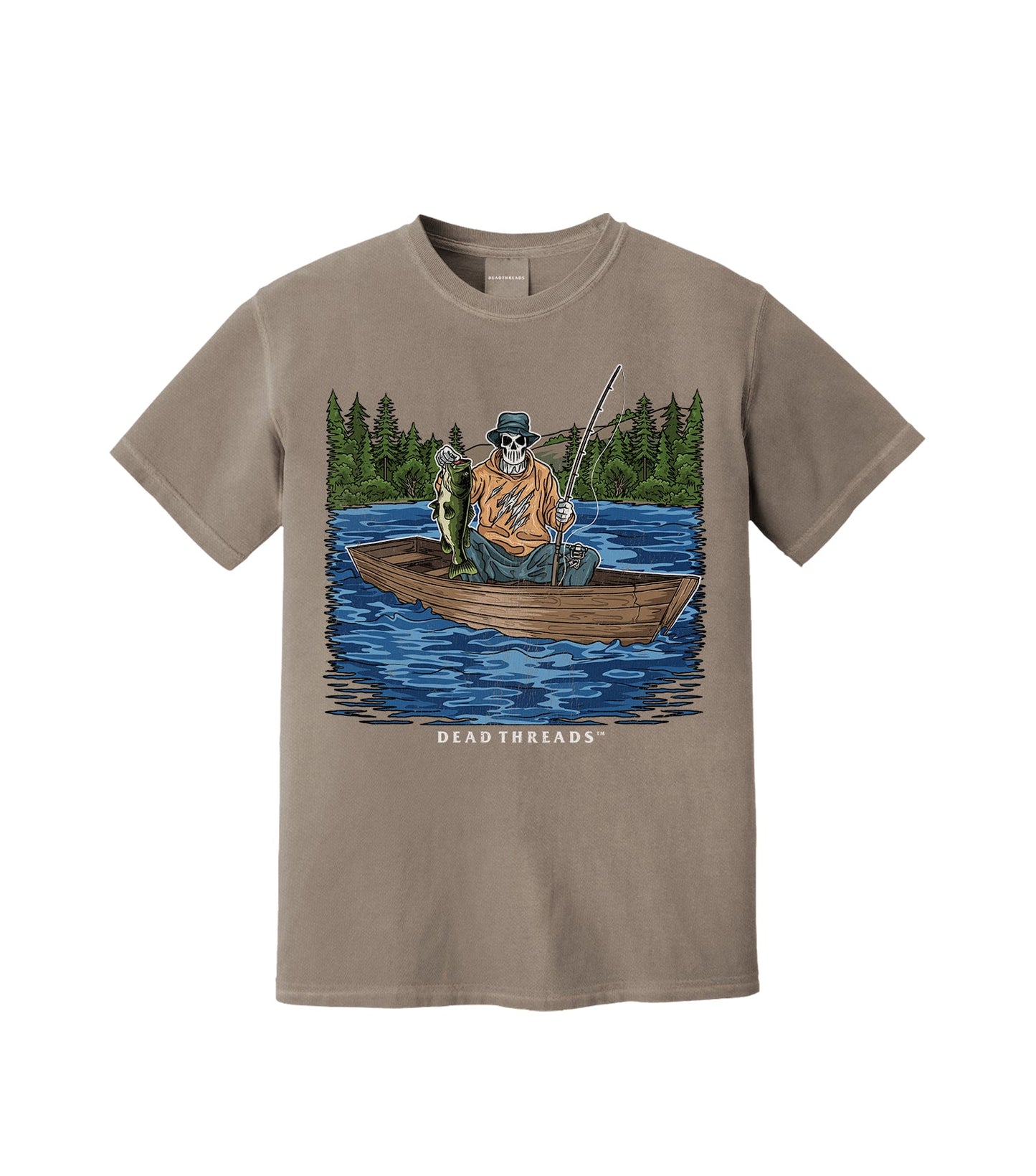 GONE FISHIN – T-Shirt – Dead Threads Apparel