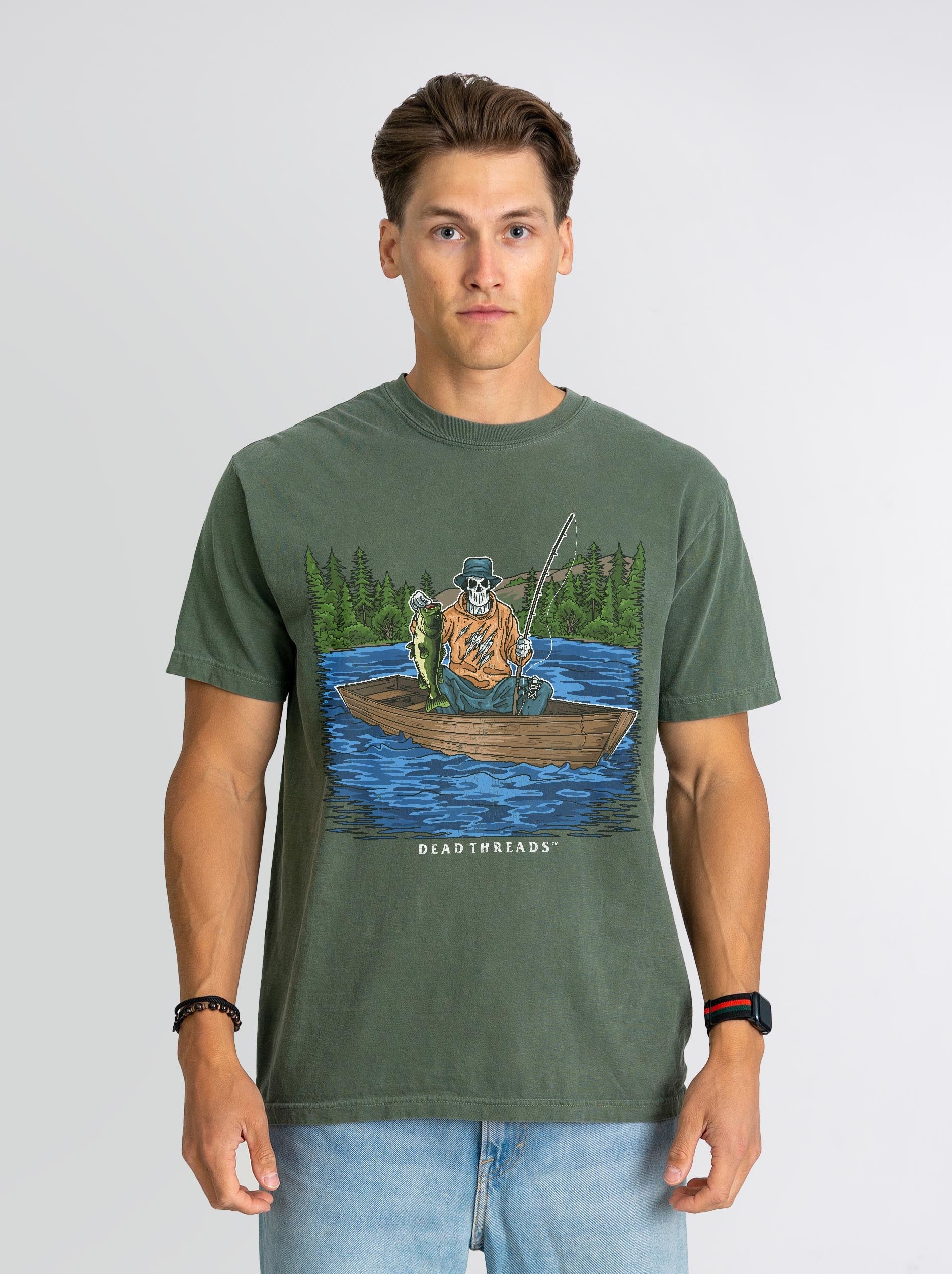 GONE FISHIN – T-Shirt – Dead Threads Apparel