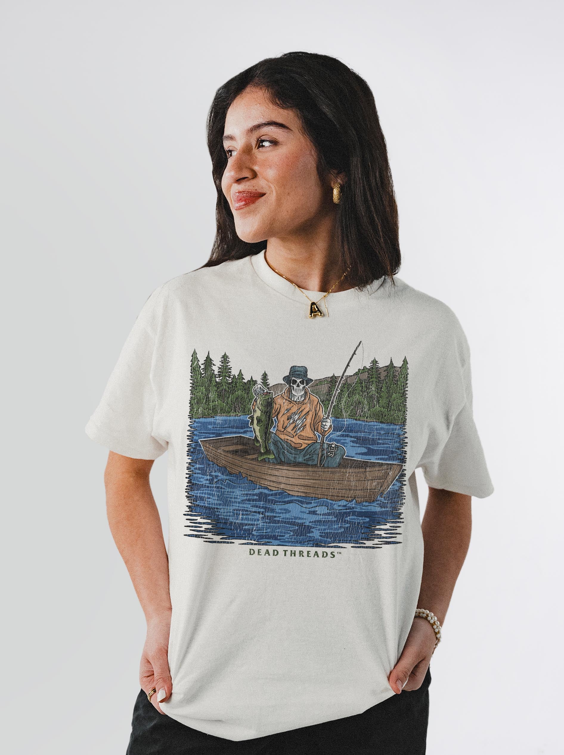 GONE FISHIN – T-Shirt – Dead Threads Apparel