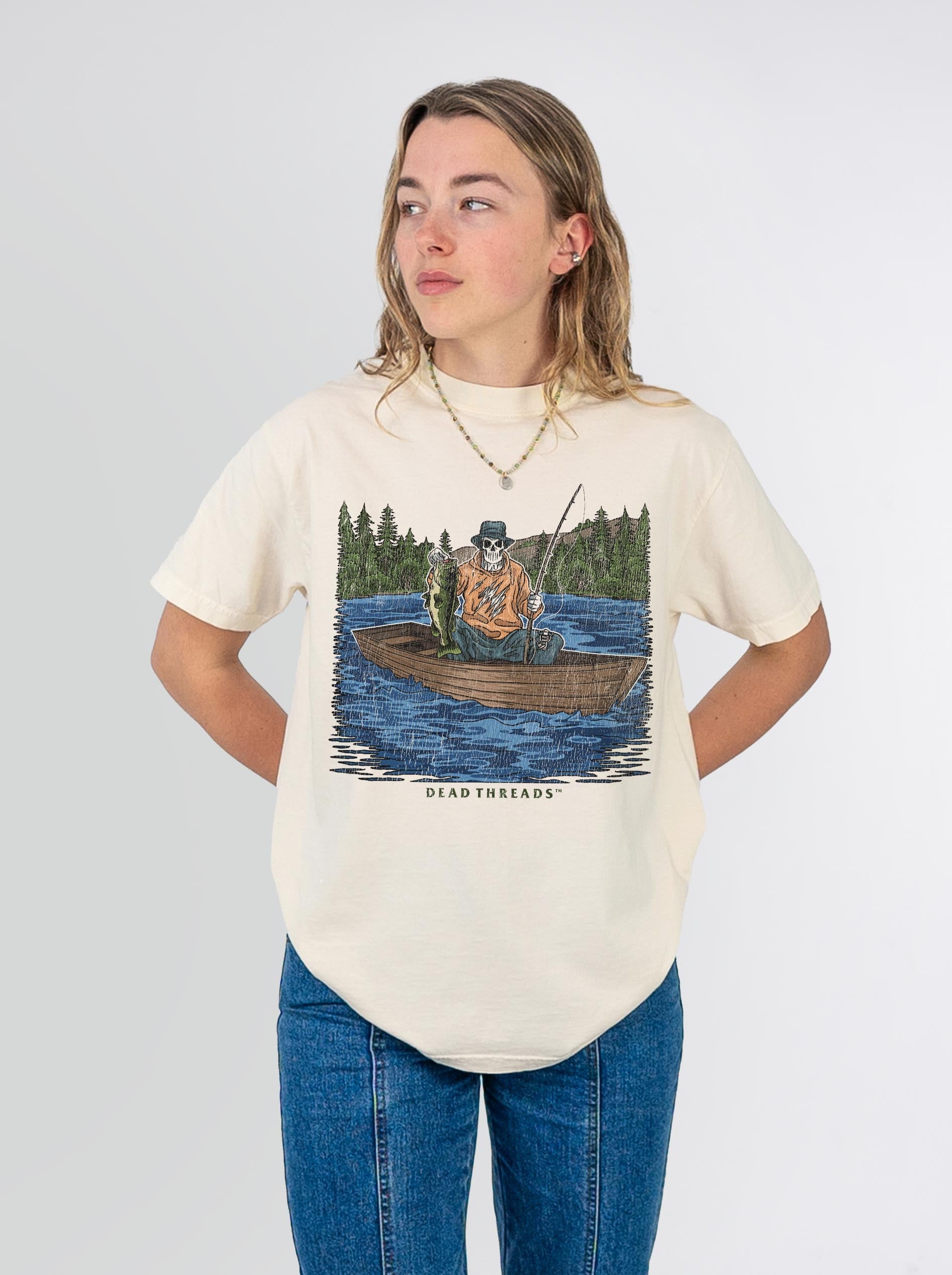 GONE FISHIN – T-Shirt – Dead Threads Apparel