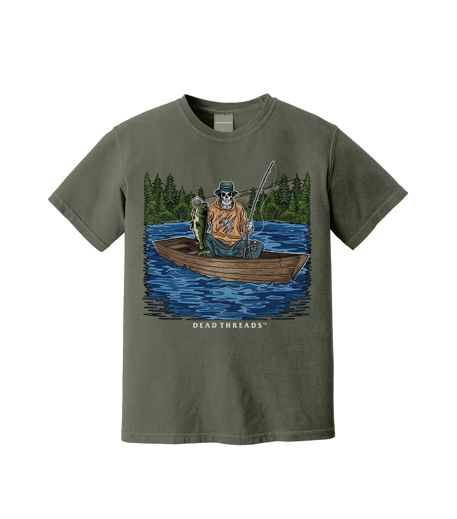 GONE FISHIN – T-Shirt – Dead Threads Apparel