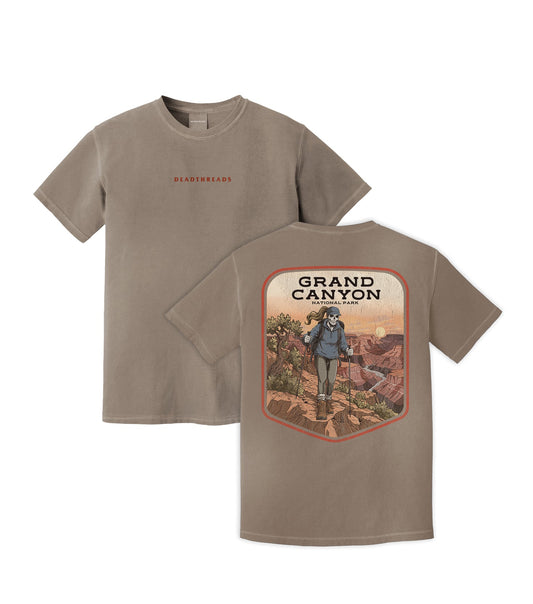 GRAND CANYON NATIONAL PARK (FEMALE) - “DT ESSENTIAL" PREMIUM T-SHIRT – T-Shirt – Dead Threads Apparel