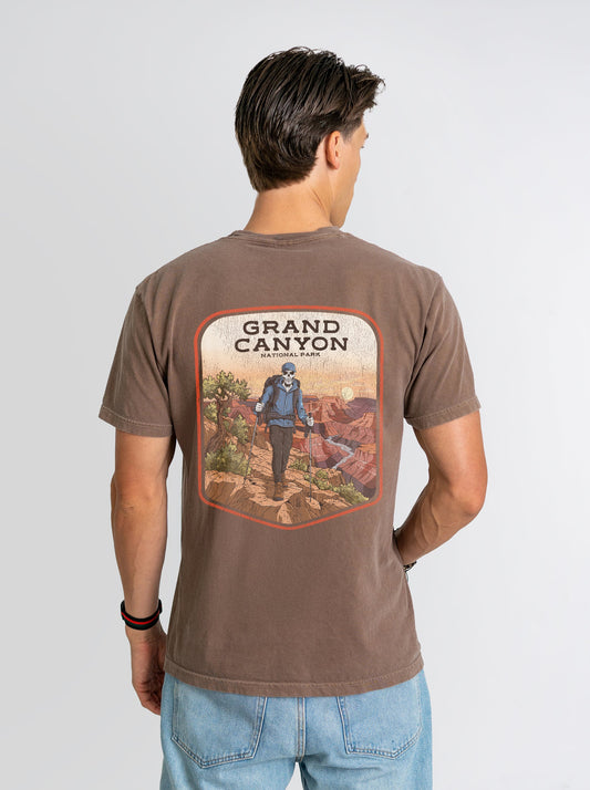 GRAND CANYON NATIONAL PARK (MALE) - “DT ESSENTIAL" PREMIUM T-SHIRT – T-Shirt – Dead Threads Apparel
