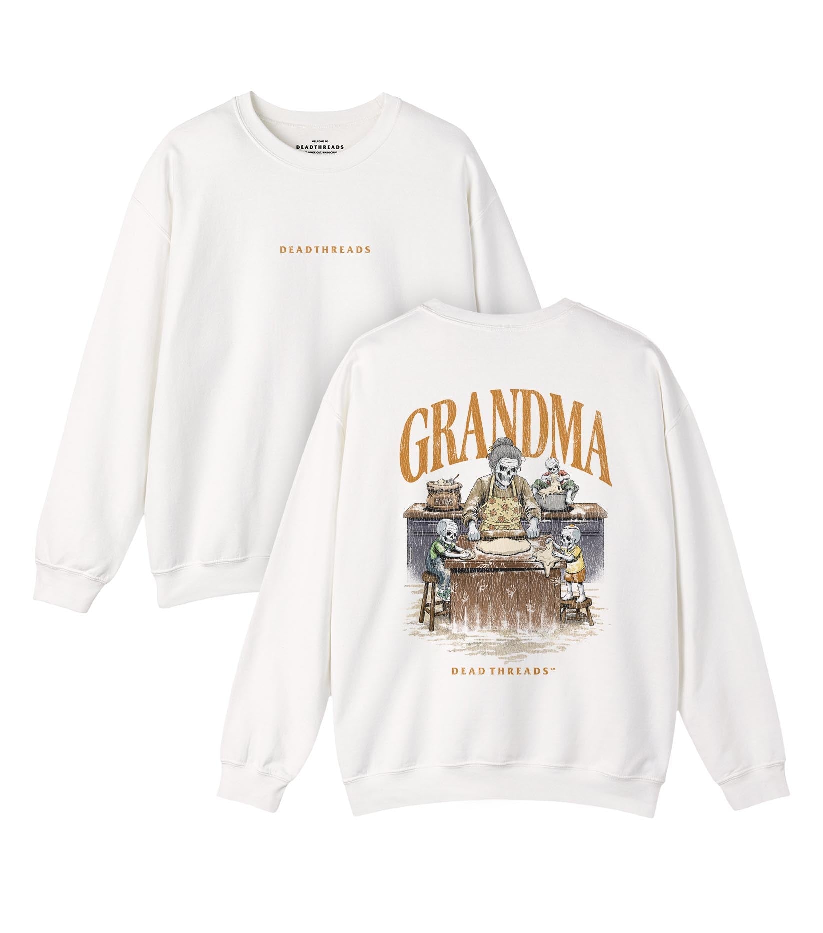 GRANDMA - “DT ESSENTIAL" CREWNECK SWEATSHIRT – Sweatshirt – Dead Threads Apparel