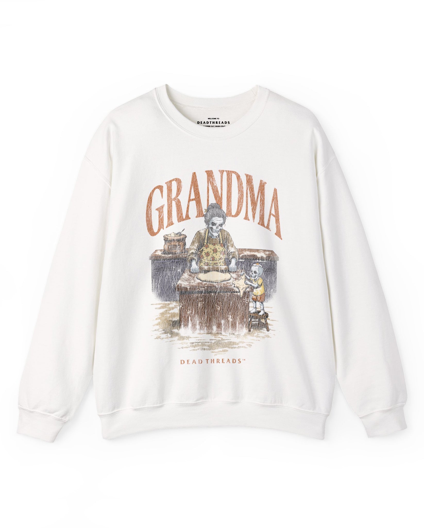 GRANDMA v1 - CREWNECK SWEATSHIRT – Sweatshirt – Dead Threads Apparel