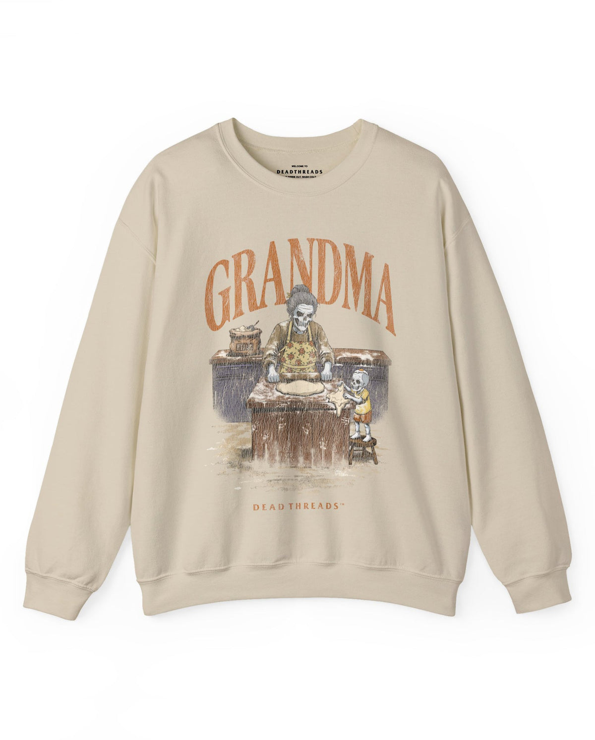 GRANDMA v1 - CREWNECK SWEATSHIRT – Sweatshirt – Dead Threads Apparel