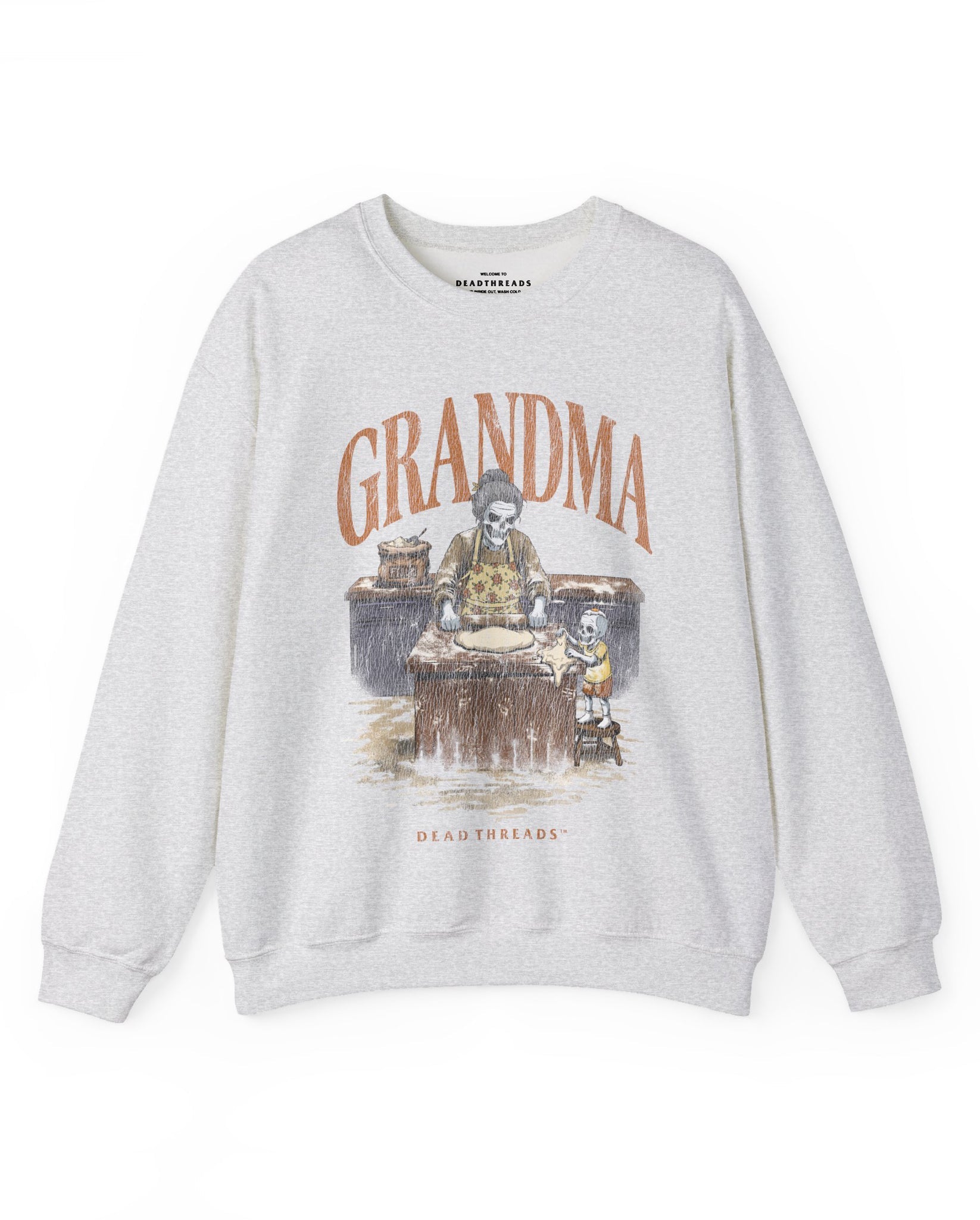 GRANDMA v1 - CREWNECK SWEATSHIRT – Sweatshirt – Dead Threads Apparel