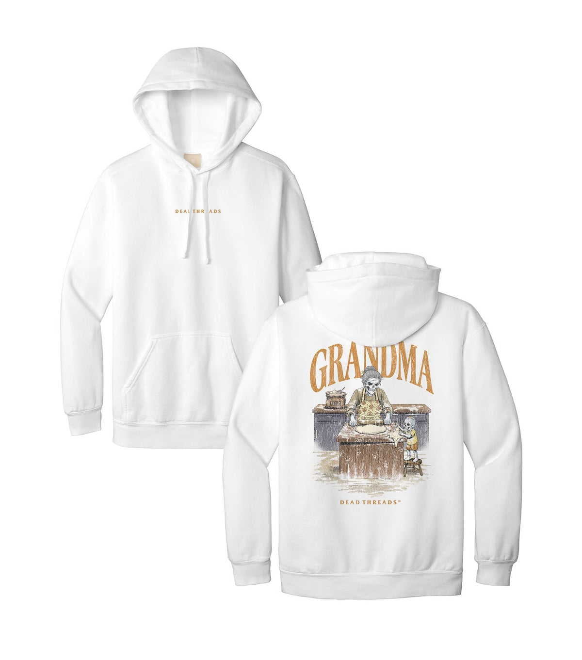 GRANDMA v1 - “DT ESSENTIAL" HOODIE – Hoodie – Dead Threads Apparel