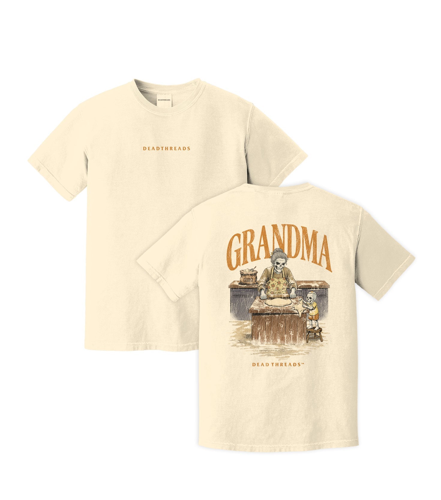 GRANDMA v1 - “DT ESSENTIAL" PREMIUM T-SHIRT – T-Shirt – Dead Threads Apparel