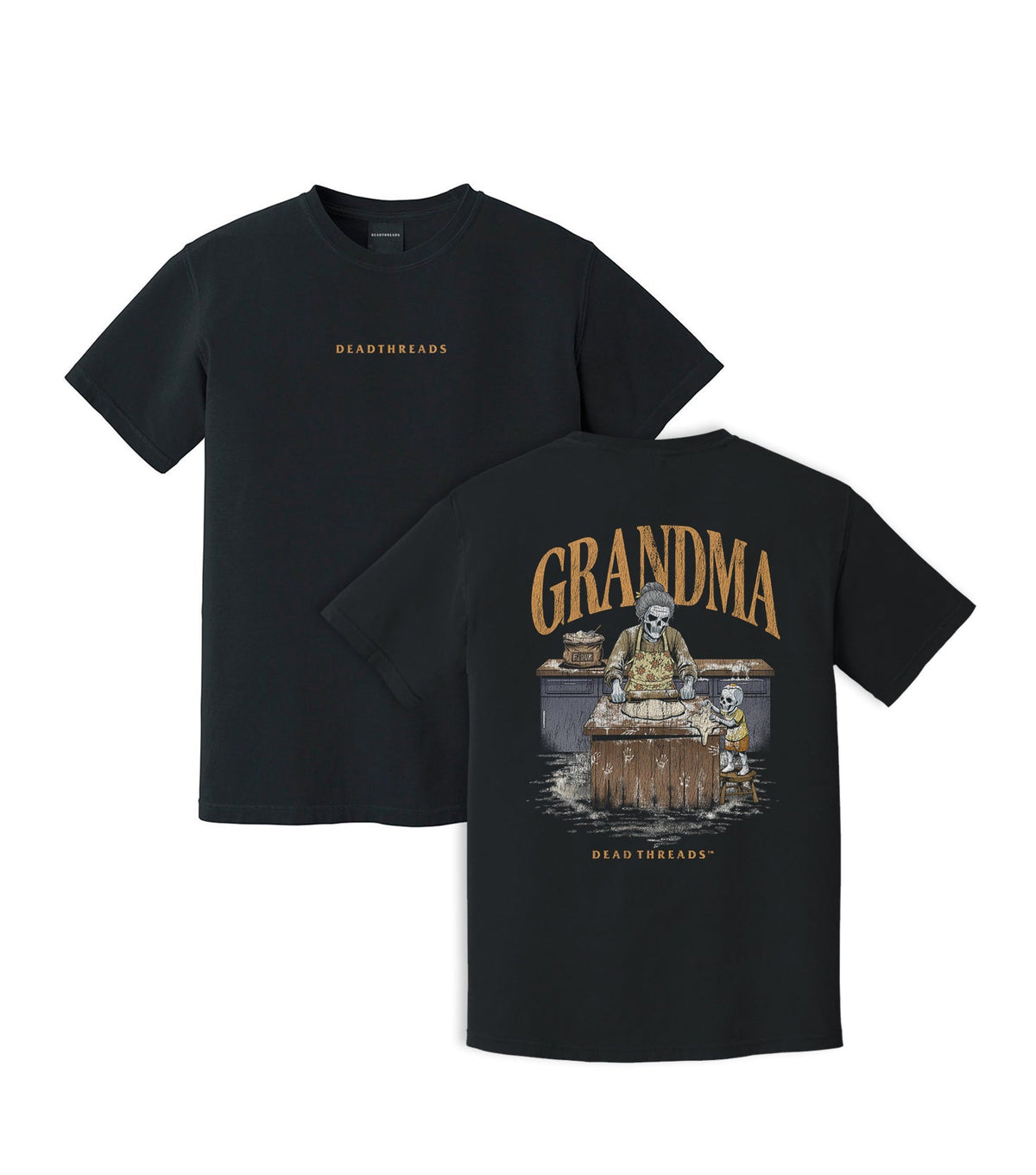 GRANDMA v1 - “DT ESSENTIAL" PREMIUM T-SHIRT – T-Shirt – Dead Threads Apparel