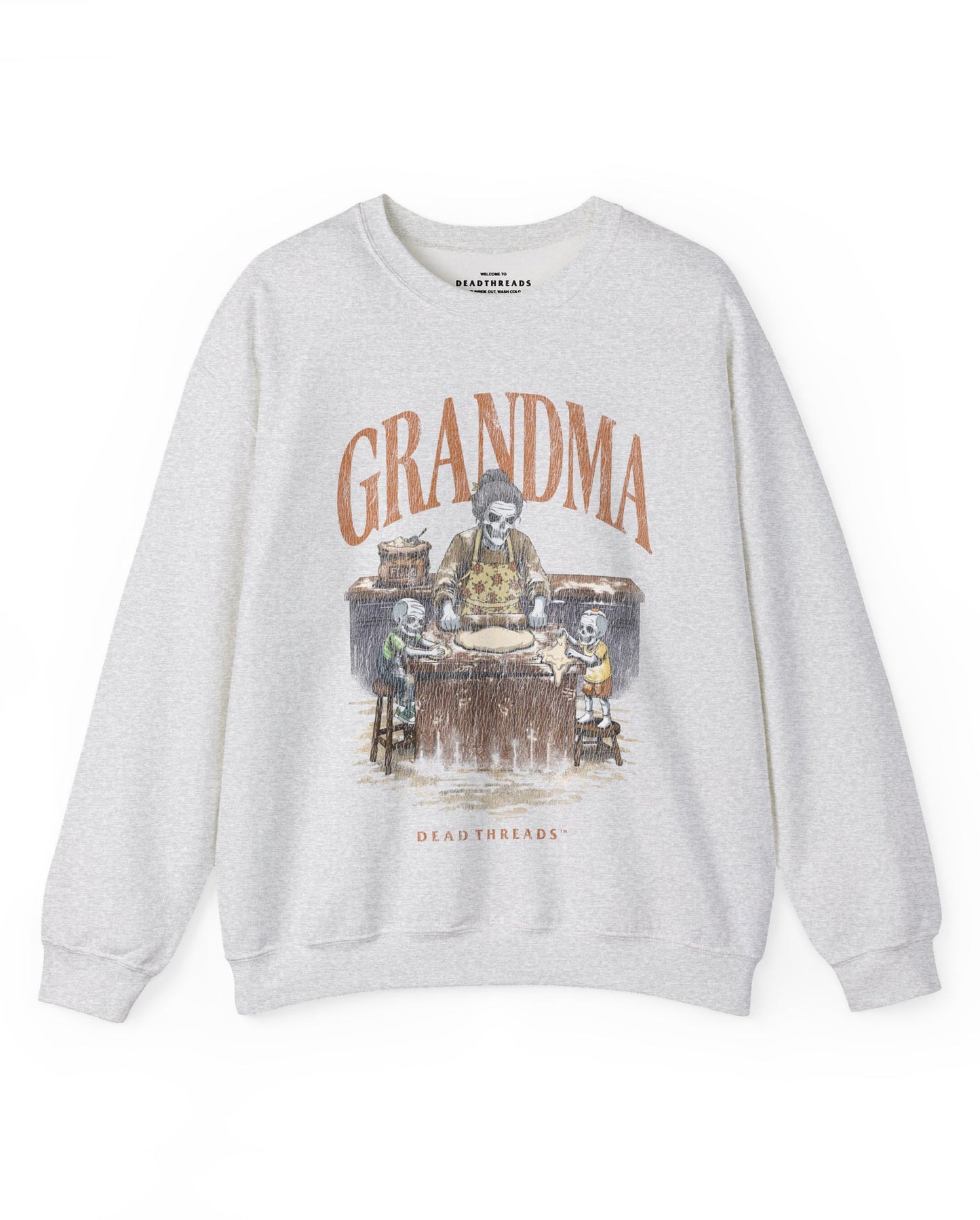 GRANDMA v2 - CREWNECK SWEATSHIRT – Sweatshirt – Dead Threads Apparel