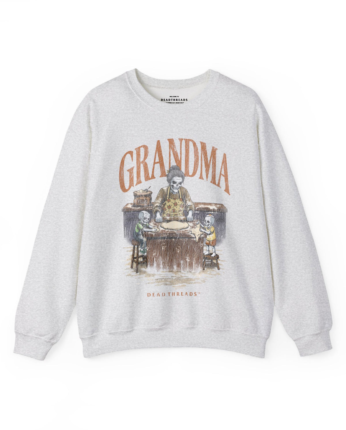 GRANDMA v2 - CREWNECK SWEATSHIRT – Sweatshirt – Dead Threads Apparel