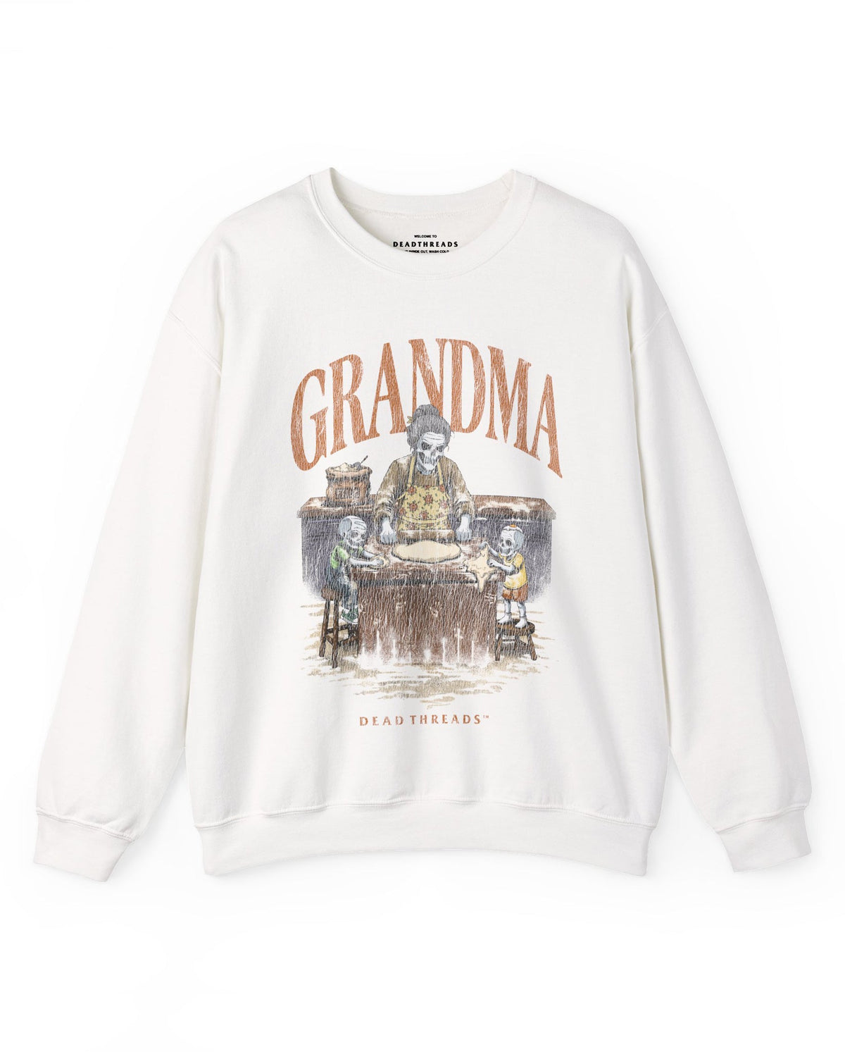 GRANDMA v2 - CREWNECK SWEATSHIRT – Sweatshirt – Dead Threads Apparel