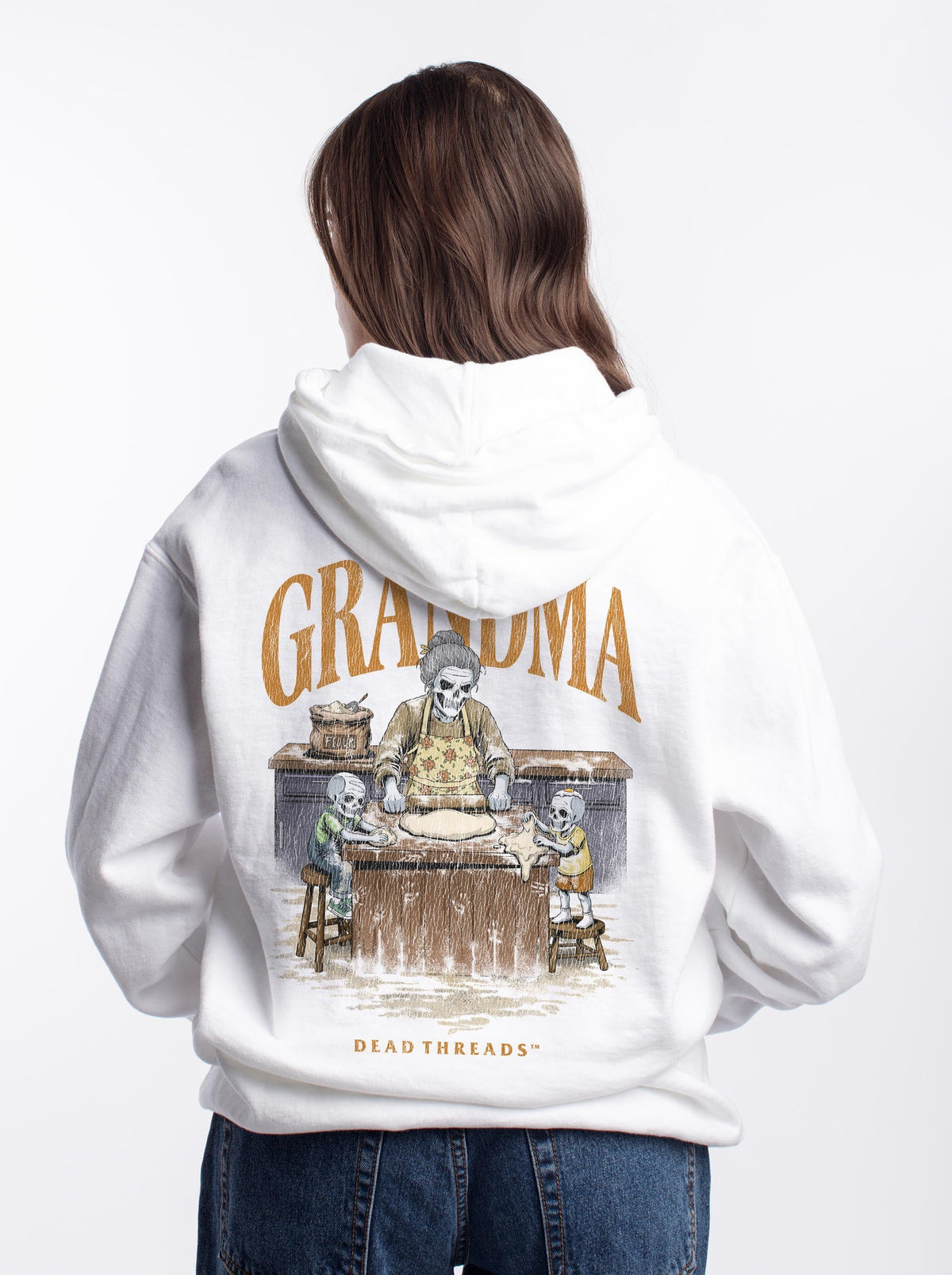 GRANDMA v2 - “DT ESSENTIAL" HOODIE – Hoodie – Dead Threads Apparel