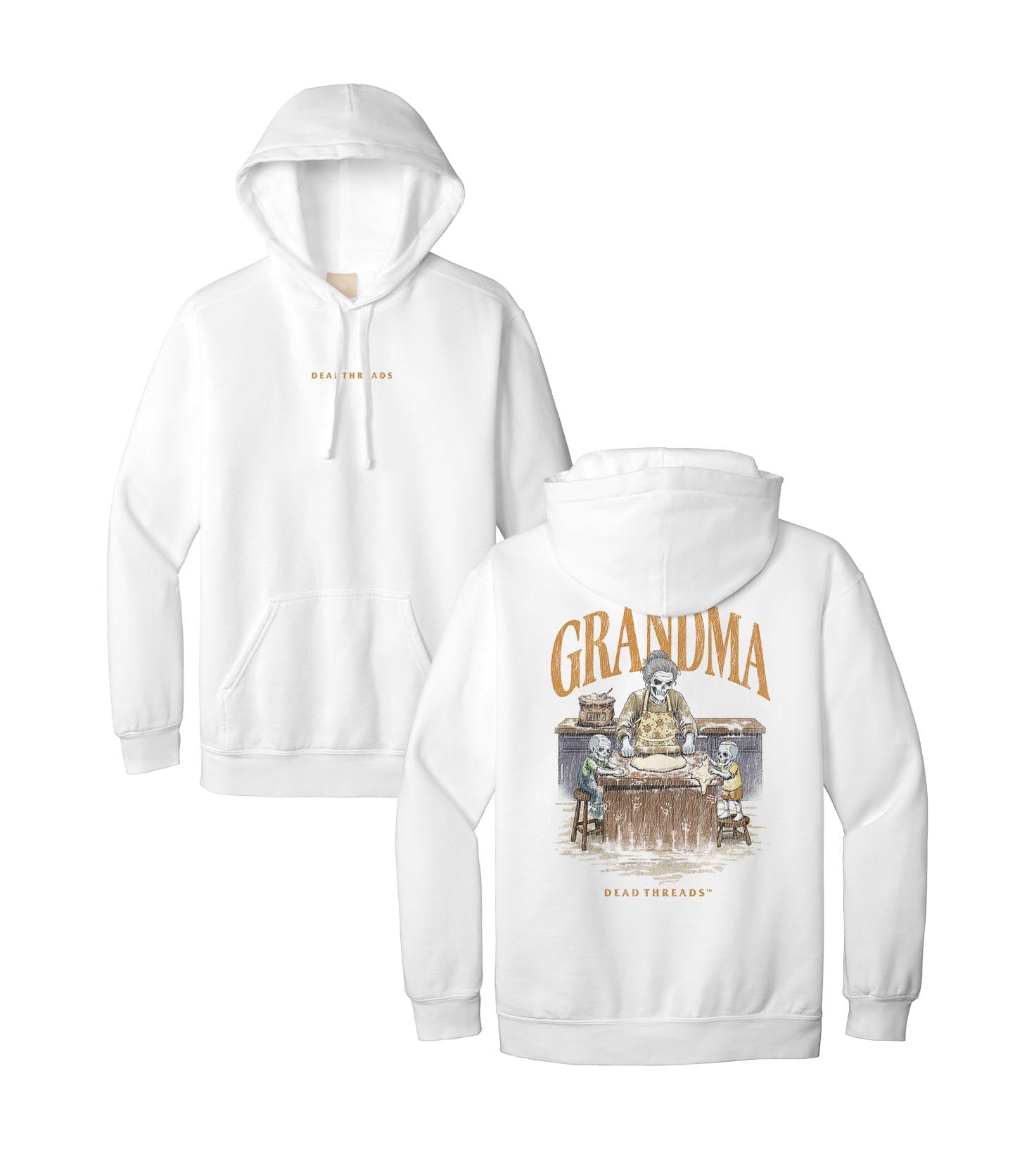 GRANDMA v2 - “DT ESSENTIAL" HOODIE – Hoodie – Dead Threads Apparel