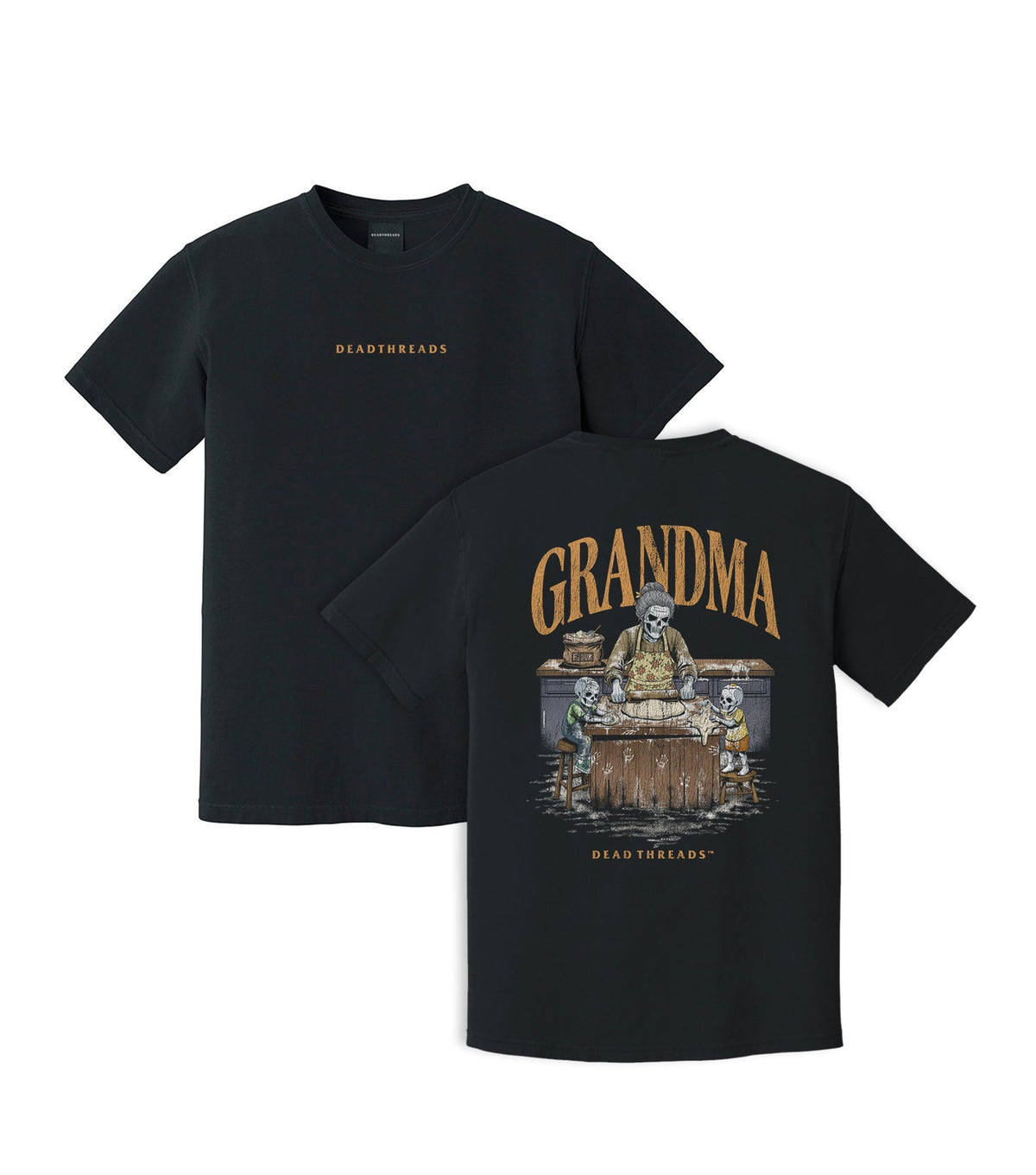GRANDMA v2 - “DT ESSENTIAL" PREMIUM T-SHIRT – T-Shirt – Dead Threads Apparel