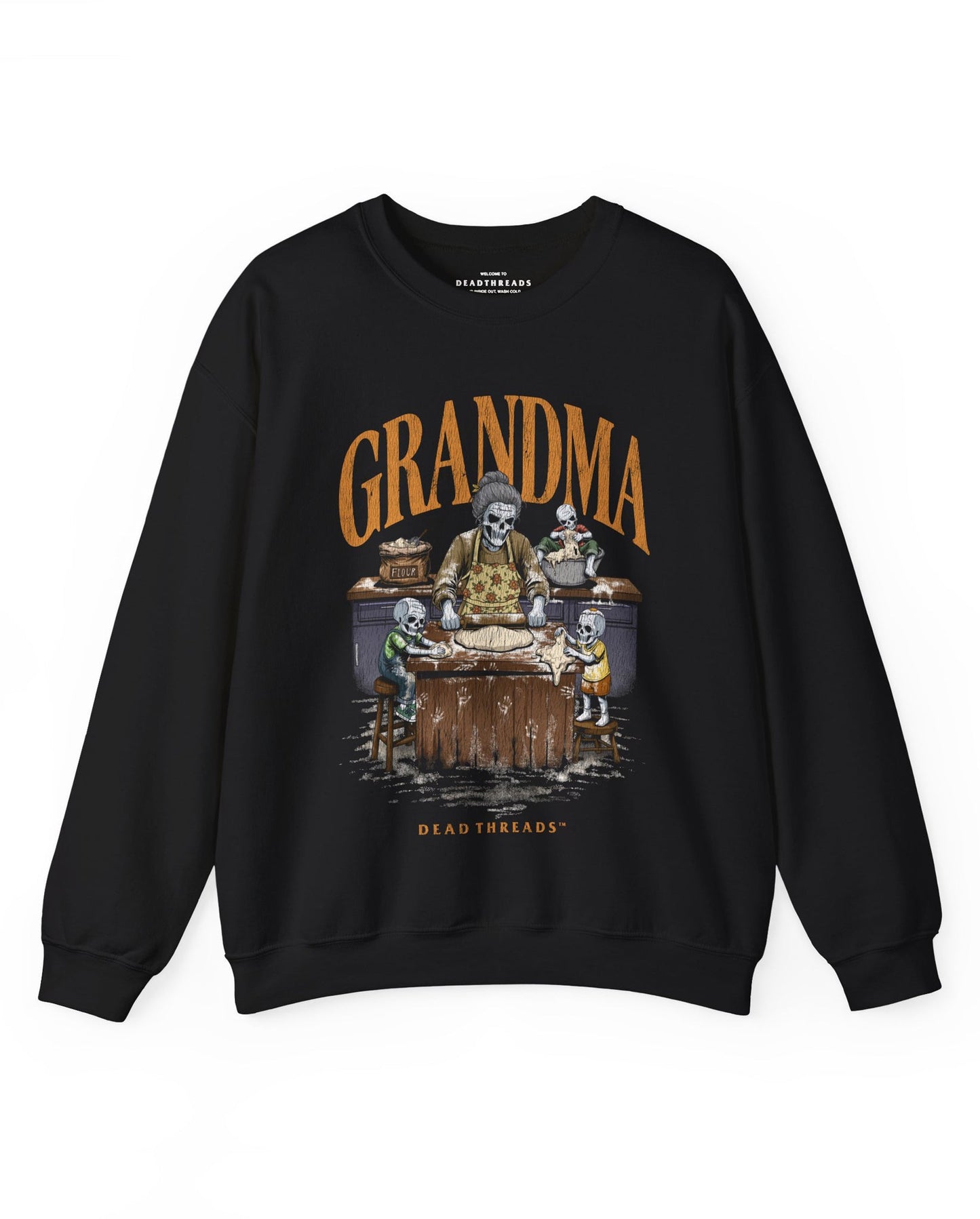 GRANDMA v3 - CREWNECK SWEATSHIRT – Sweatshirt – Dead Threads Apparel