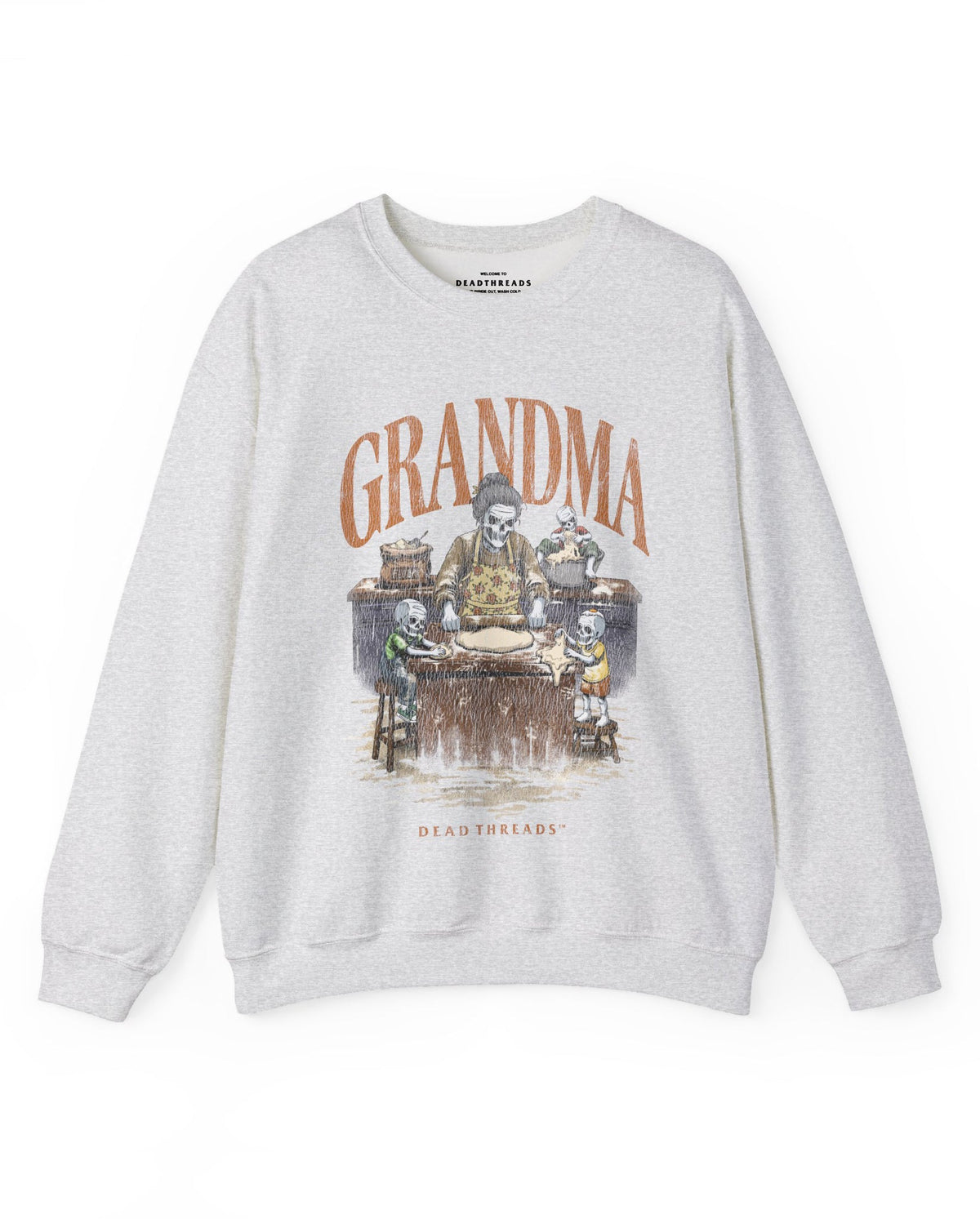 GRANDMA v3 - CREWNECK SWEATSHIRT – Sweatshirt – Dead Threads Apparel