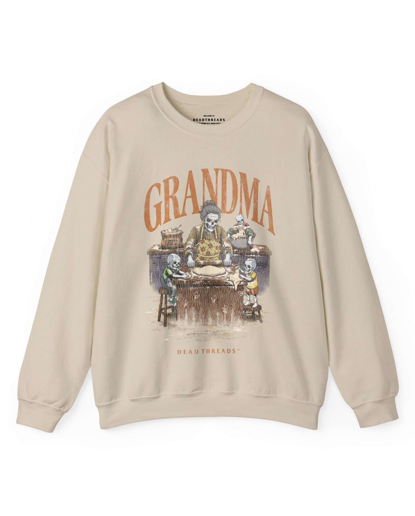 GRANDMA v3 - CREWNECK SWEATSHIRT – Sweatshirt – Dead Threads Apparel