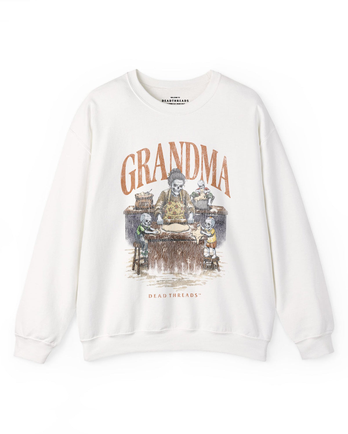 GRANDMA v3 - CREWNECK SWEATSHIRT – Sweatshirt – Dead Threads Apparel