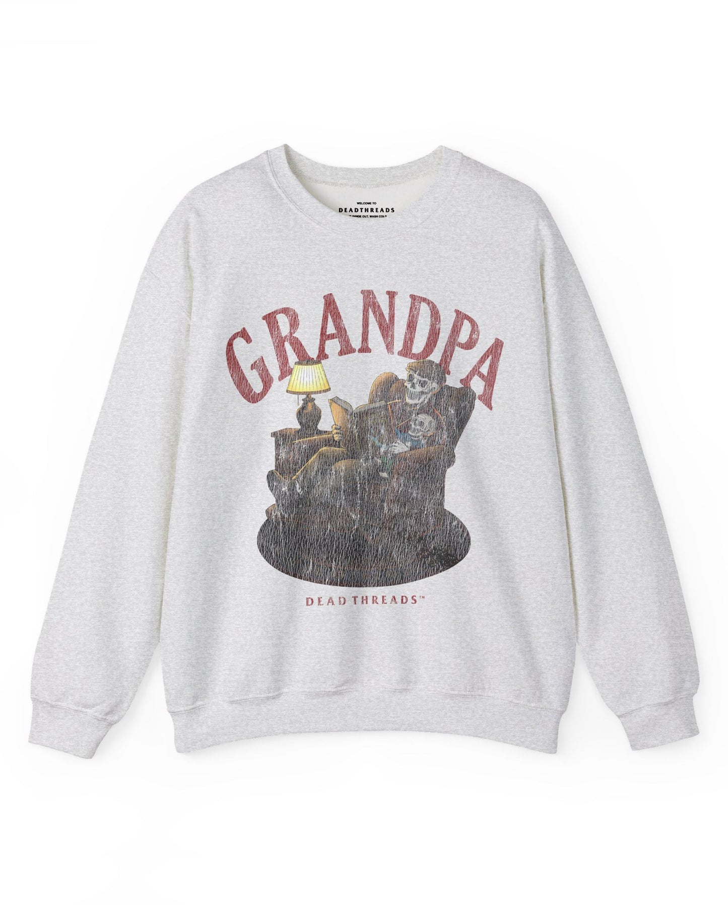 GRANDPA v1 - CREWNECK SWEATSHIRT – Sweatshirt – Dead Threads Apparel
