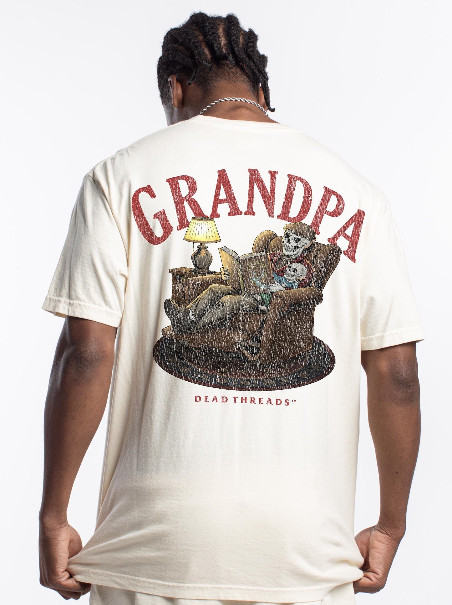 GRANDPA v1 - “DT ESSENTIAL" PREMIUM T-SHIRT – T-Shirt – Dead Threads Apparel
