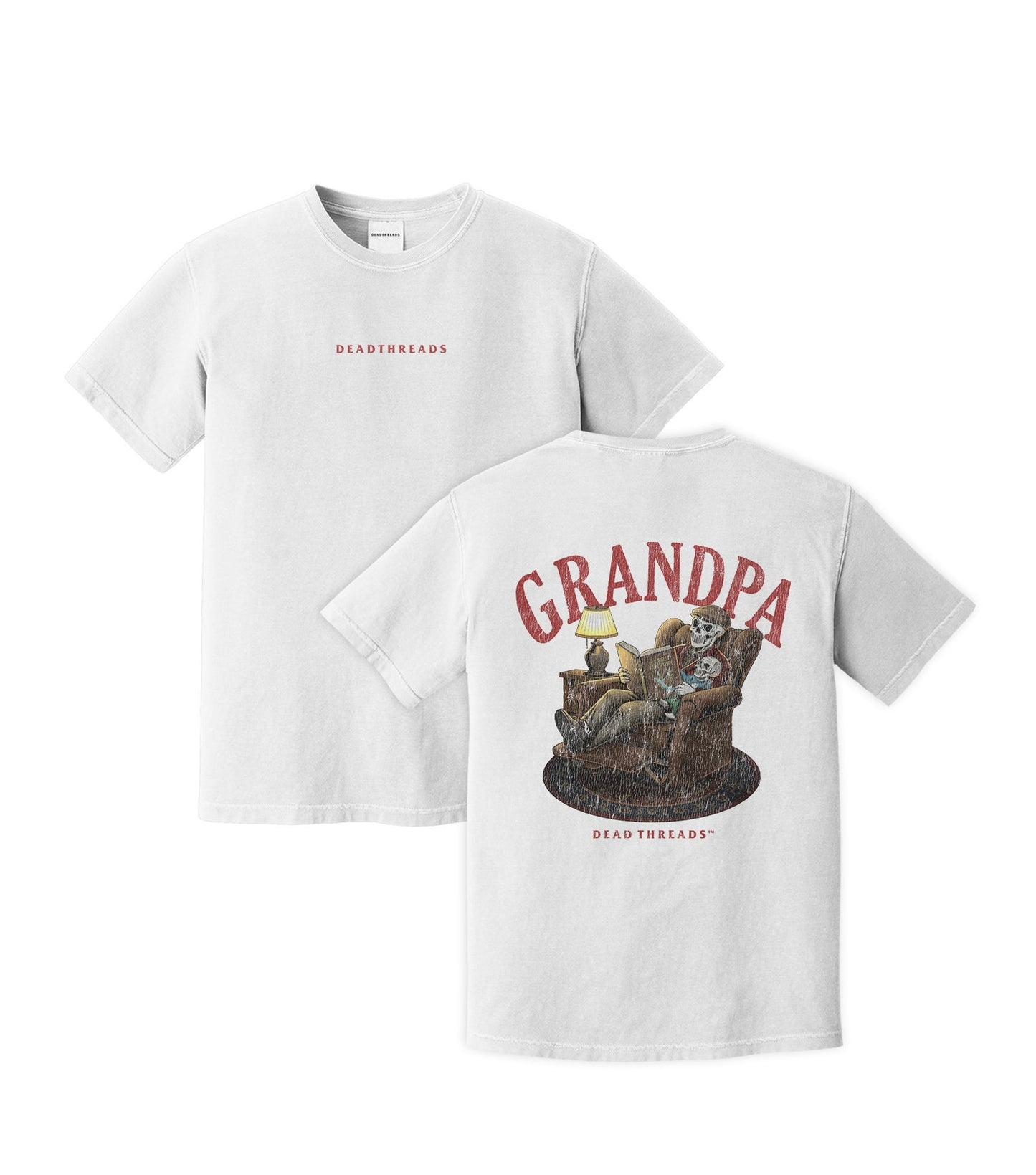 GRANDPA v1 - “DT ESSENTIAL" PREMIUM T-SHIRT – T-Shirt – Dead Threads Apparel