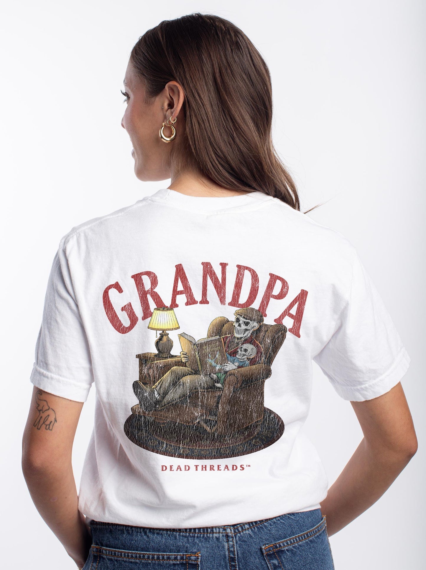 GRANDPA v1 - “DT ESSENTIAL" PREMIUM T-SHIRT – T-Shirt – Dead Threads Apparel