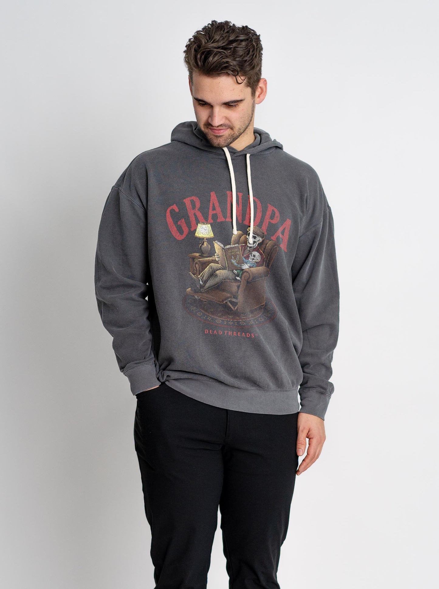 GRANDPA v1 - LIGHTWEIGHT HOODIE – Lightweight – Dead Threads Apparel