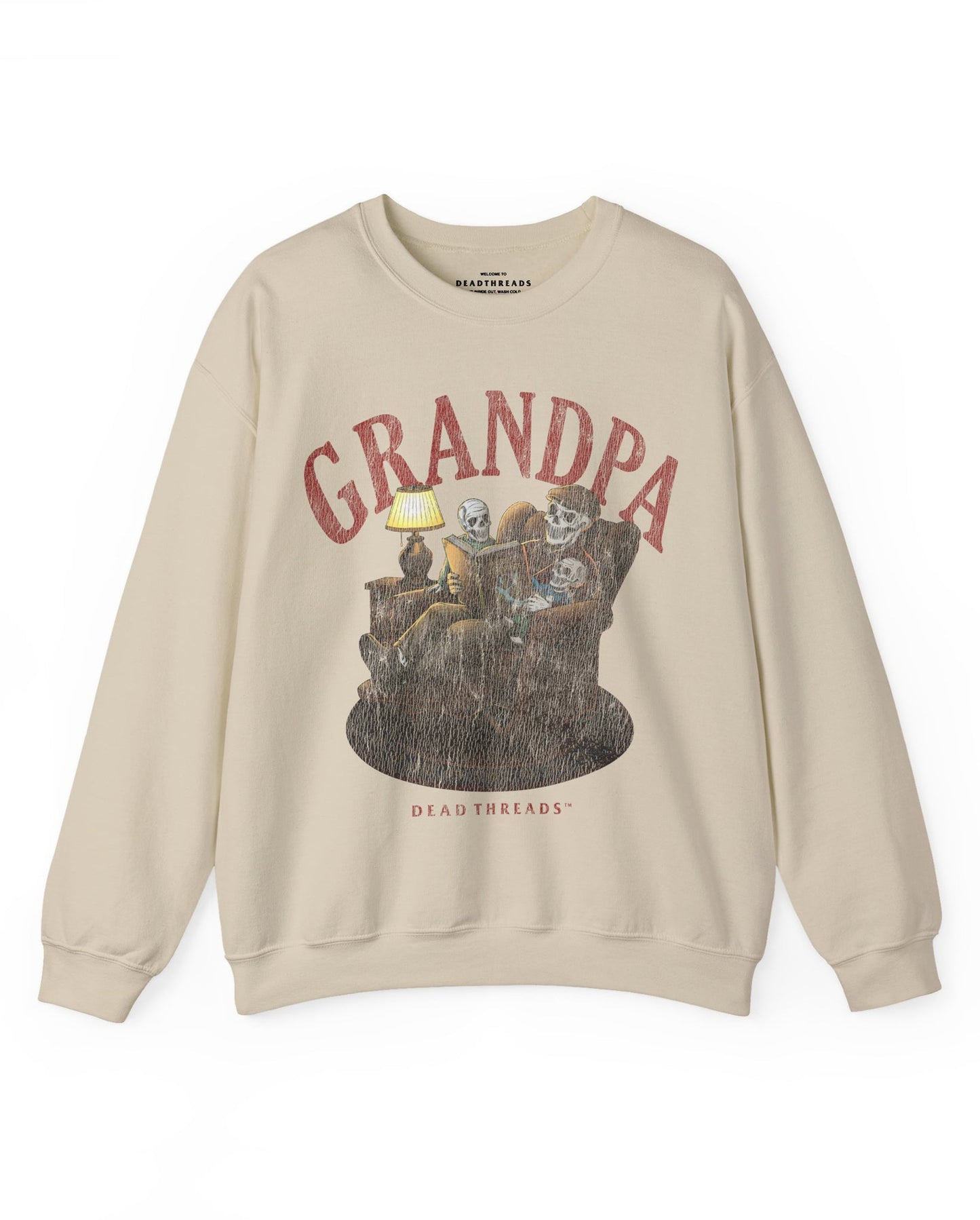 GRANDPA v2 - CREWNECK SWEATSHIRT – Sweatshirt – Dead Threads Apparel