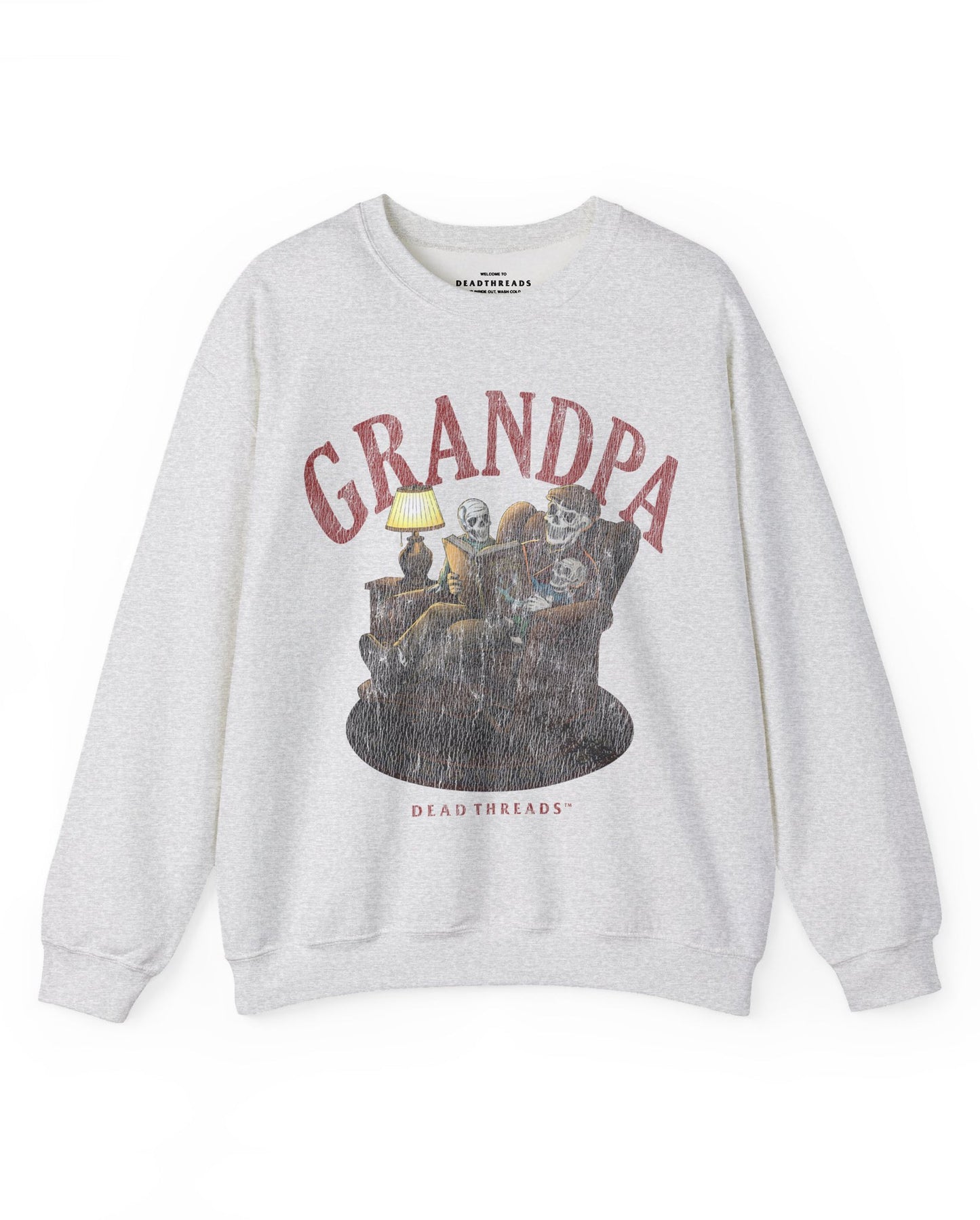 GRANDPA v2 - CREWNECK SWEATSHIRT – Sweatshirt – Dead Threads Apparel