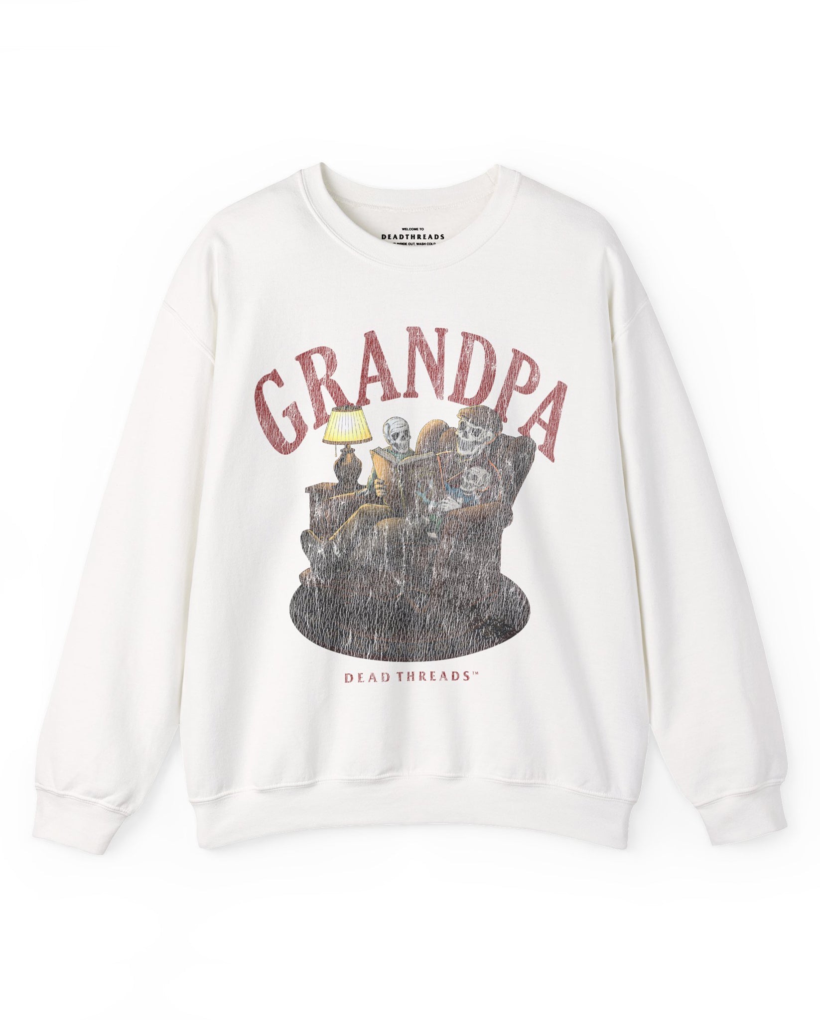 GRANDPA v2 - CREWNECK SWEATSHIRT – Sweatshirt – Dead Threads Apparel