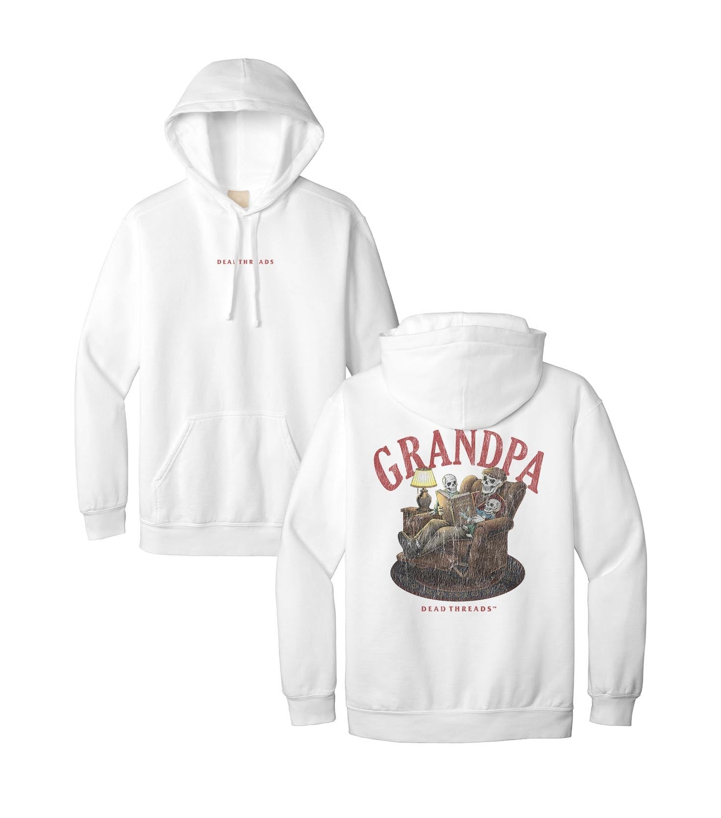 GRANDPA v2 - “DT ESSENTIAL" HOODIE – Hoodie – Dead Threads Apparel