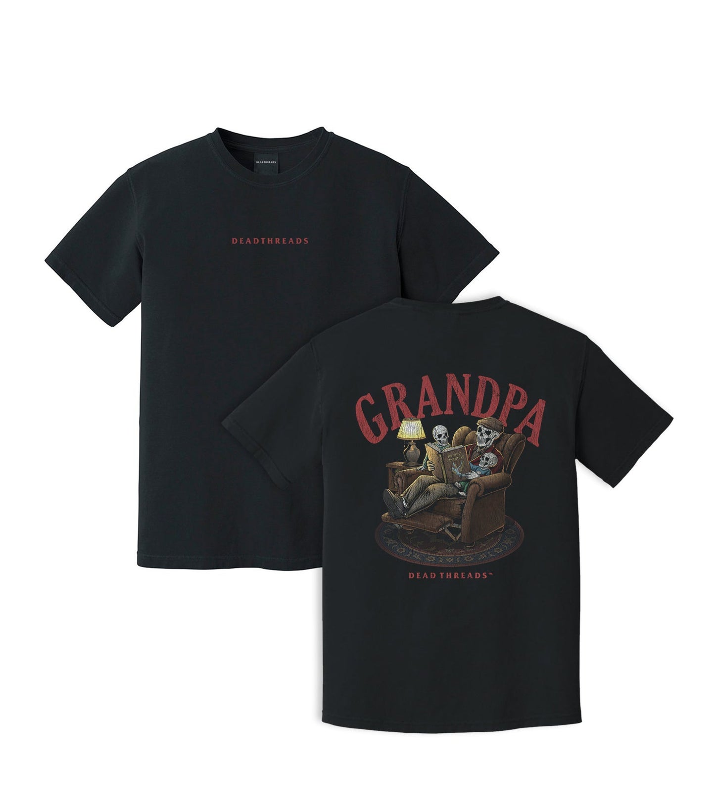 GRANDPA v2 - “DT ESSENTIAL" PREMIUM T-SHIRT – T-Shirt – Dead Threads Apparel