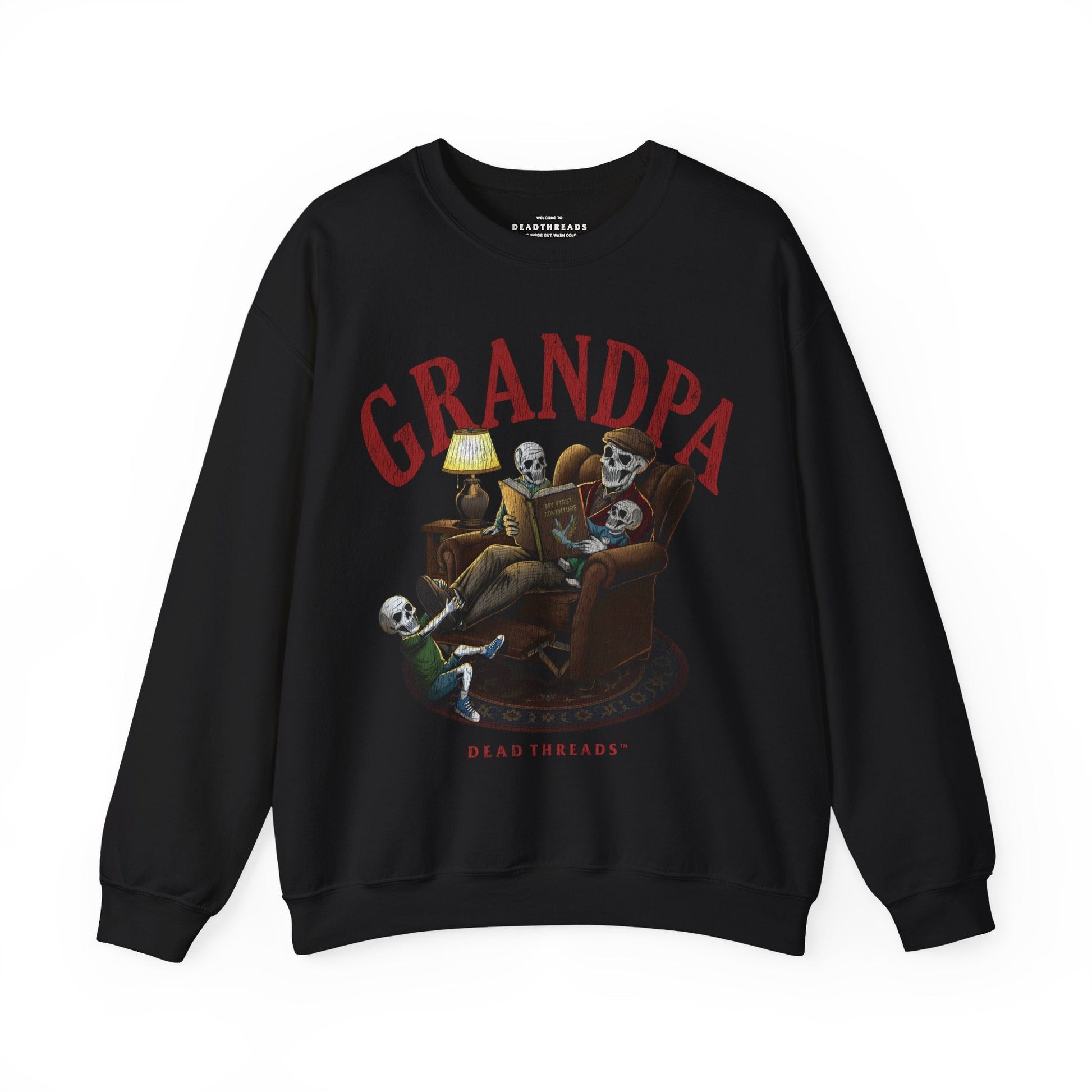 GRANDPA v3 - CREWNECK SWEATSHIRT – Sweatshirt – Dead Threads Apparel