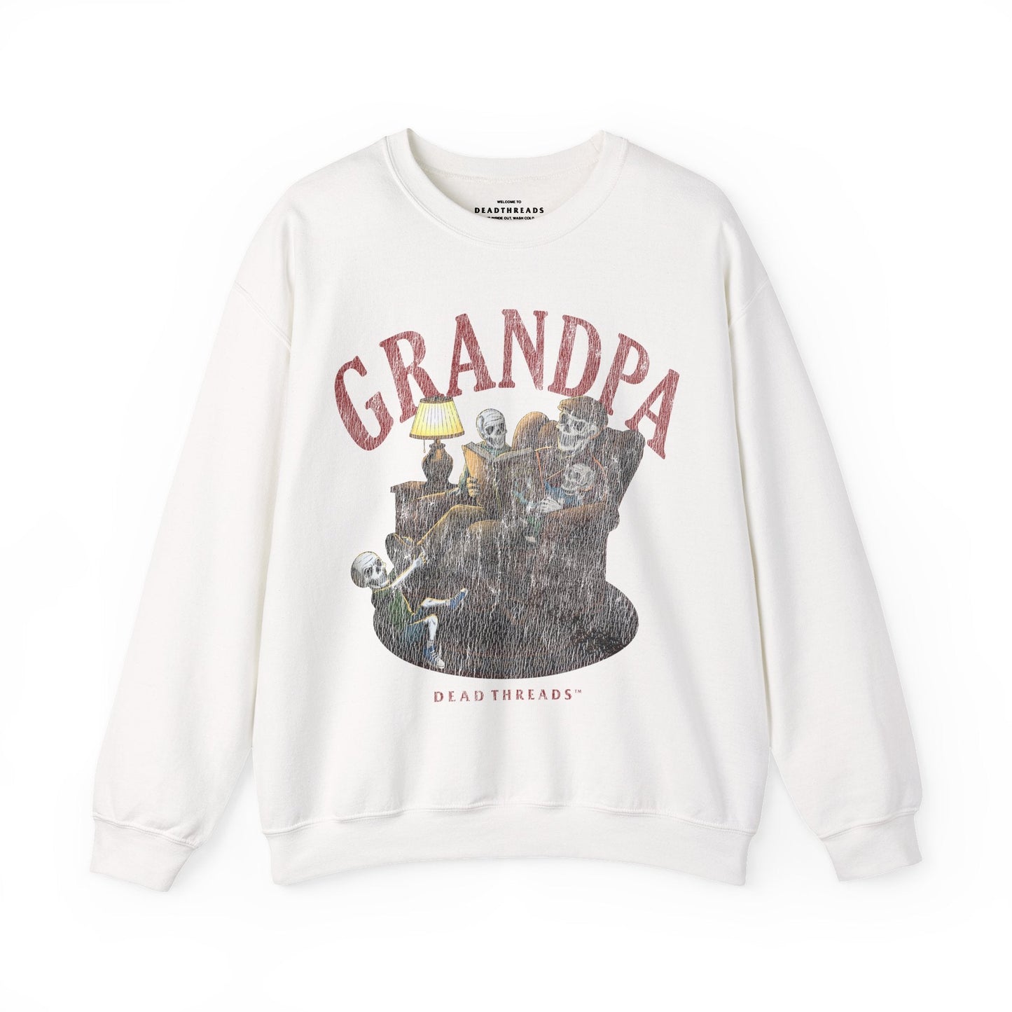 GRANDPA v3 - CREWNECK SWEATSHIRT – Sweatshirt – Dead Threads Apparel