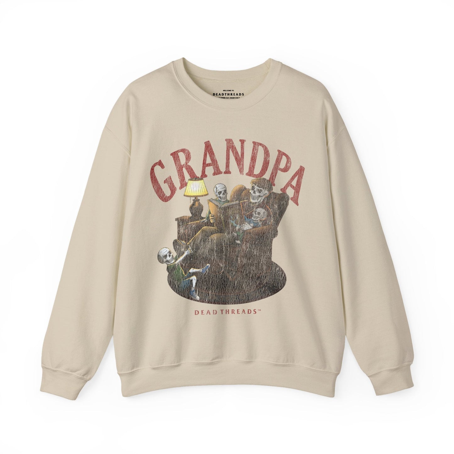 GRANDPA v3 - CREWNECK SWEATSHIRT – Sweatshirt – Dead Threads Apparel