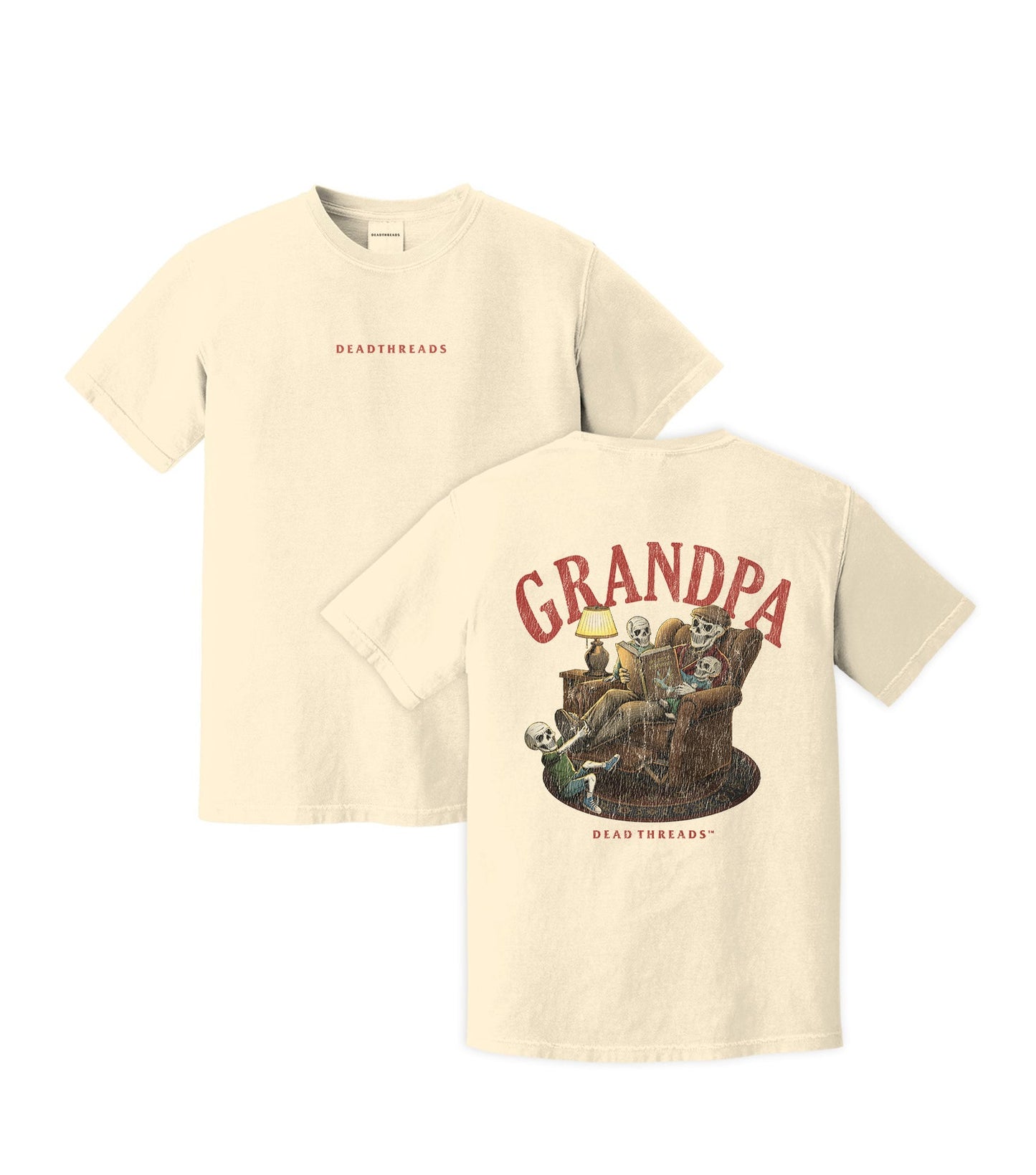 GRANDPA v3 - “DT ESSENTIAL" PREMIUM T-SHIRT – T-Shirt – Dead Threads Apparel