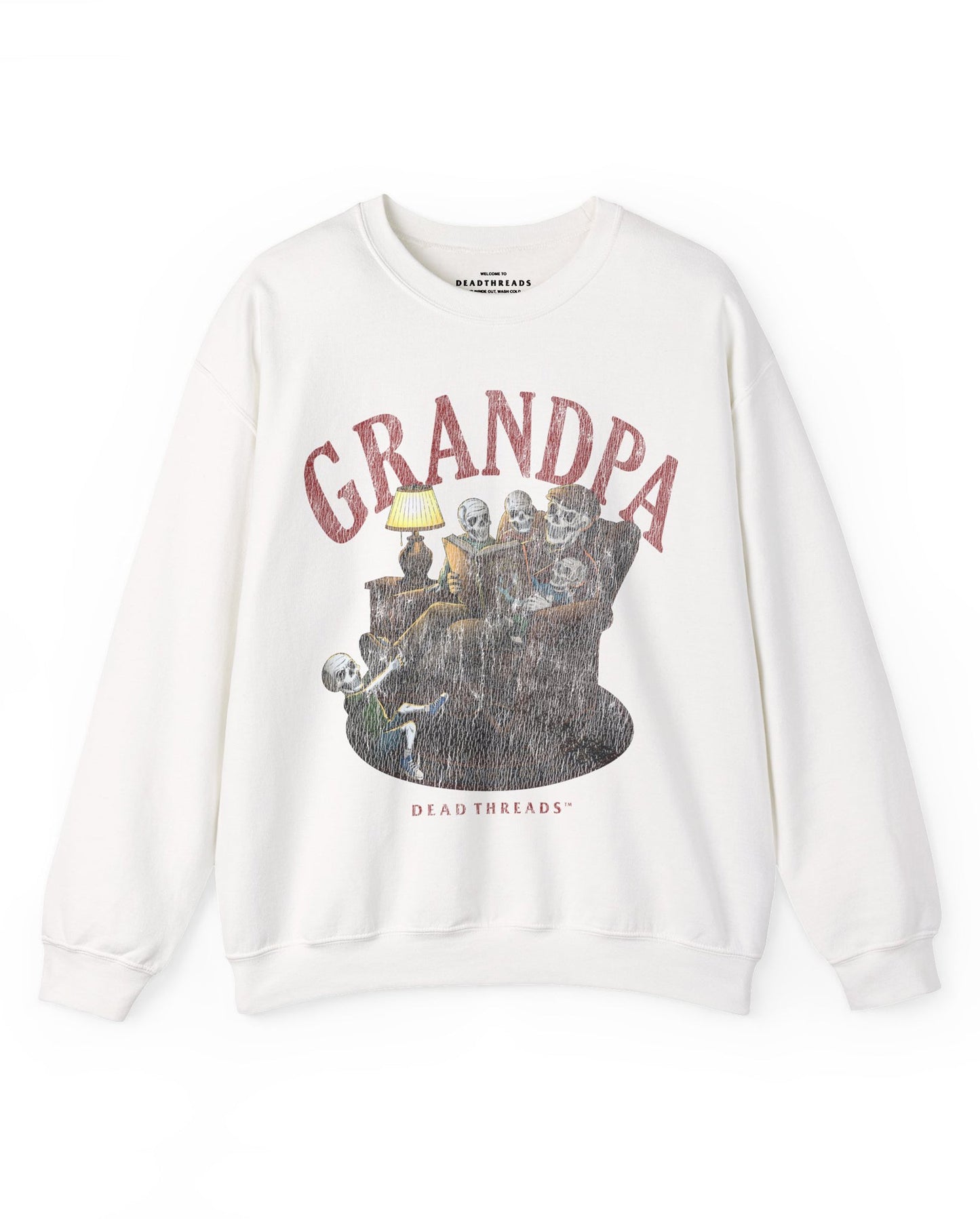 GRANDPA v4 - CREWNECK SWEATSHIRT – Sweatshirt – Dead Threads Apparel