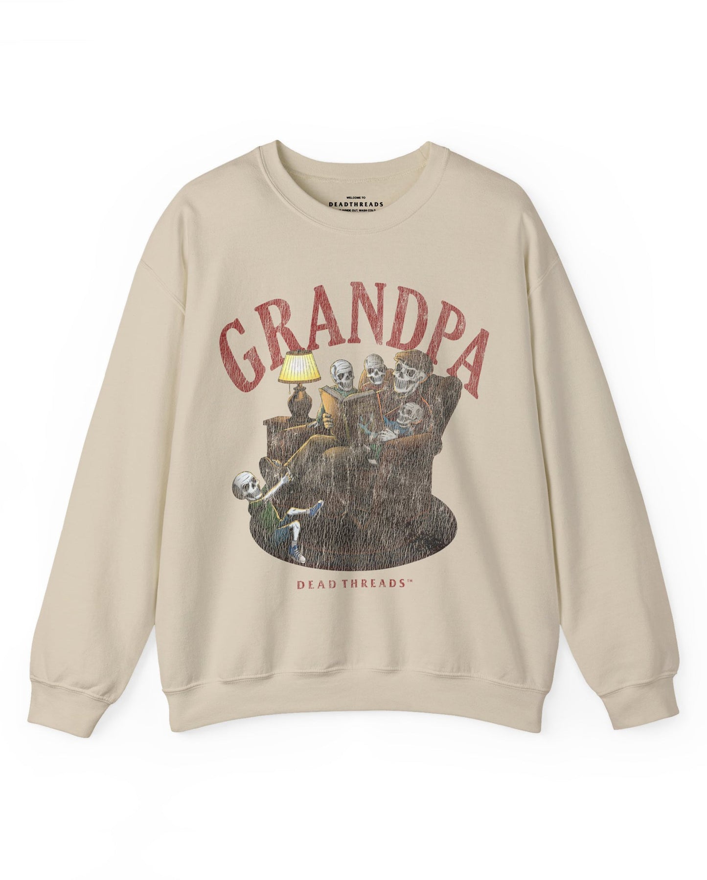 GRANDPA v4 - CREWNECK SWEATSHIRT – Sweatshirt – Dead Threads Apparel