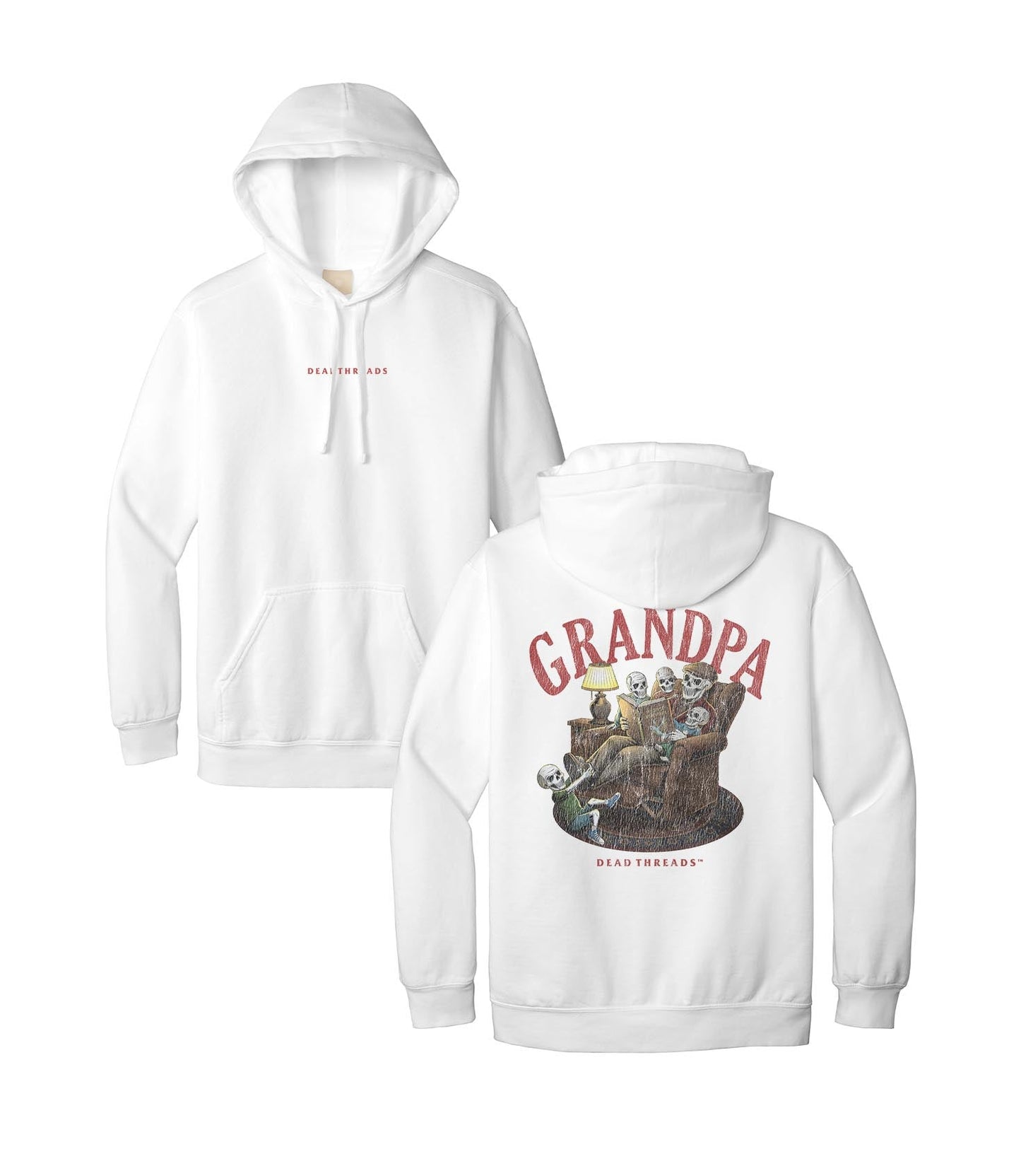 GRANDPA v4 - “DT ESSENTIAL" HOODIE – Hoodie – Dead Threads Apparel