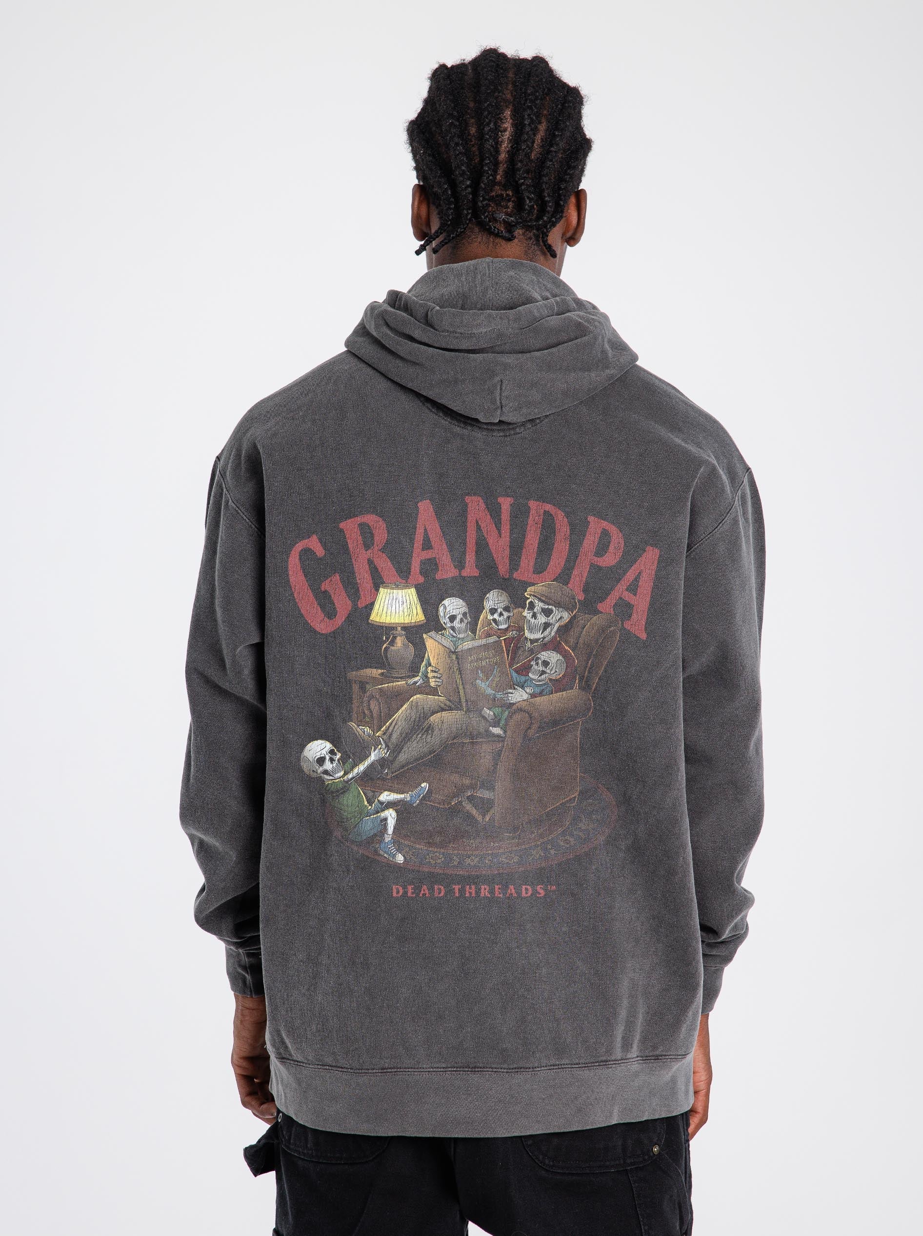 GRANDPA v4 - “DT ESSENTIAL" HOODIE – Hoodie – Dead Threads Apparel