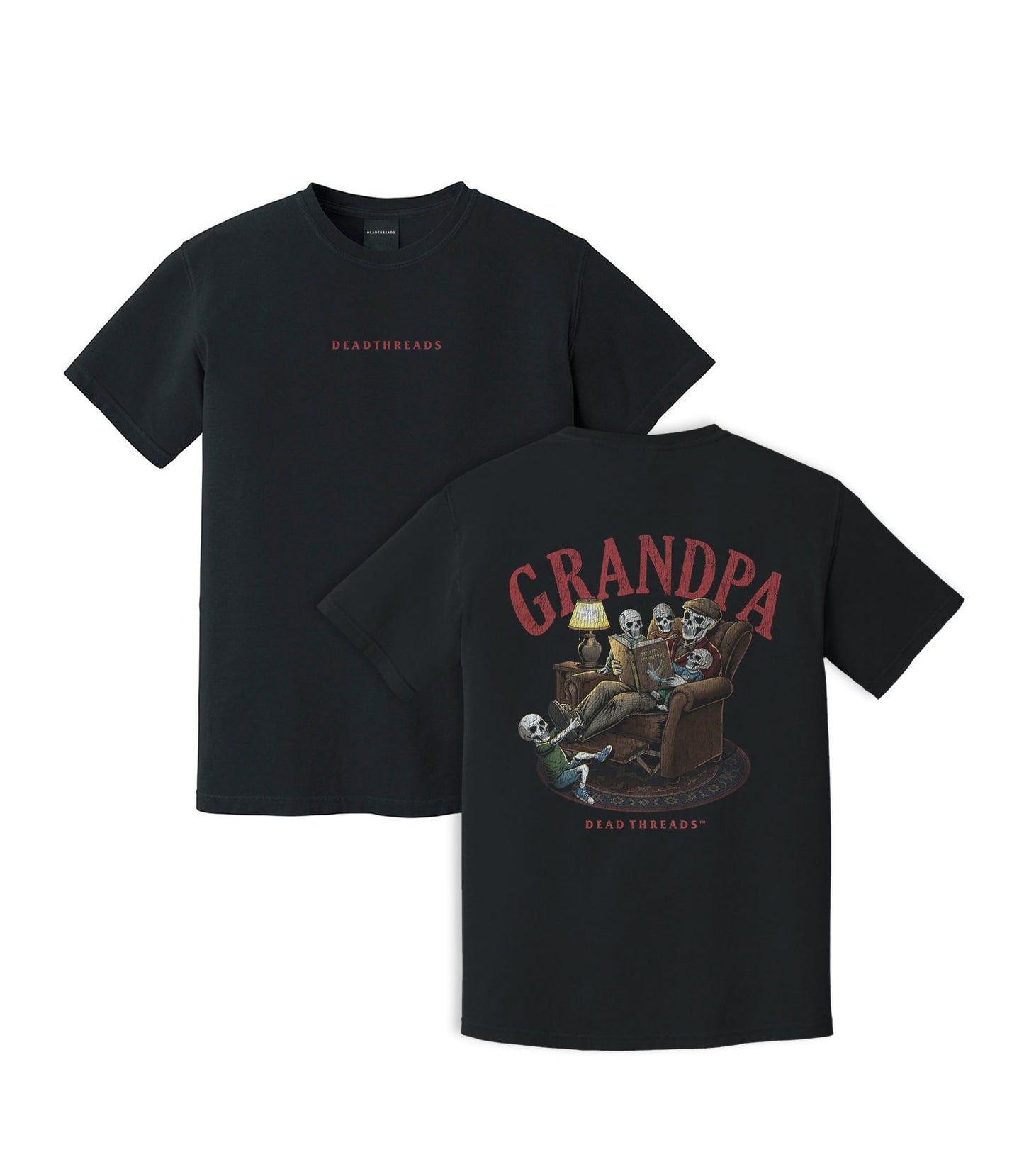 GRANDPA v4 - “DT ESSENTIAL" PREMIUM T-SHIRT – T-Shirt – Dead Threads Apparel
