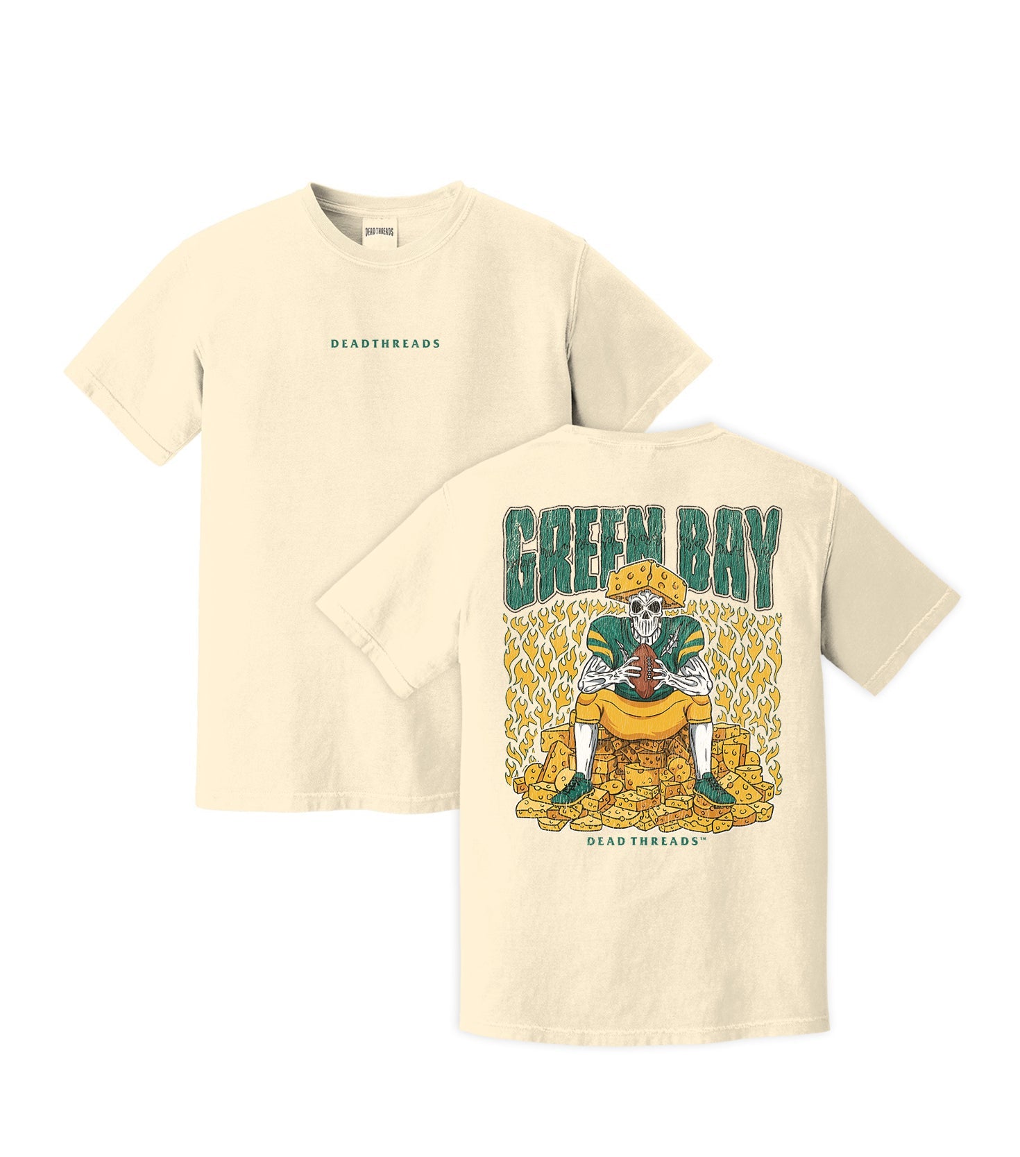 GREEN BAY FOOTBALL - “DT ESSENTIAL" PREMIUM T - SHIRT – T-Shirt – Dead Threads Apparel